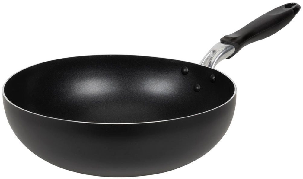 RESTO Kitchenware Wok Antares, Bratpfanne antihaftbeschichtet und spülmaschinenfest, Aluminium (1-tlg), Induktion, für alle Herdarten geeignet