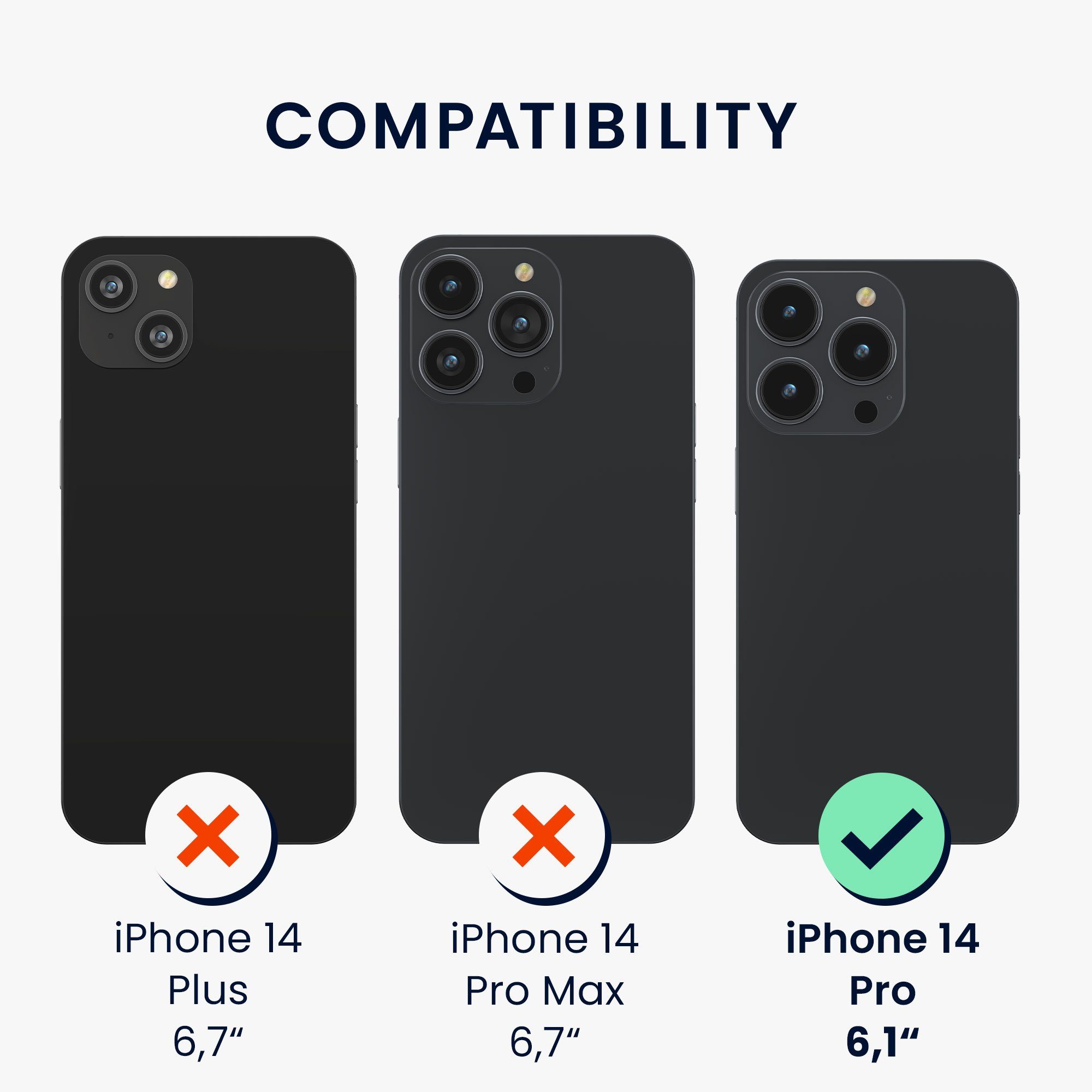 kwmobile Smartphone-Hülle Handyhülle für Apple iPhone 14 Pro Hülle, Hülle Silikon gummiert - Handyhülle - Handy Case in Zitronengelb