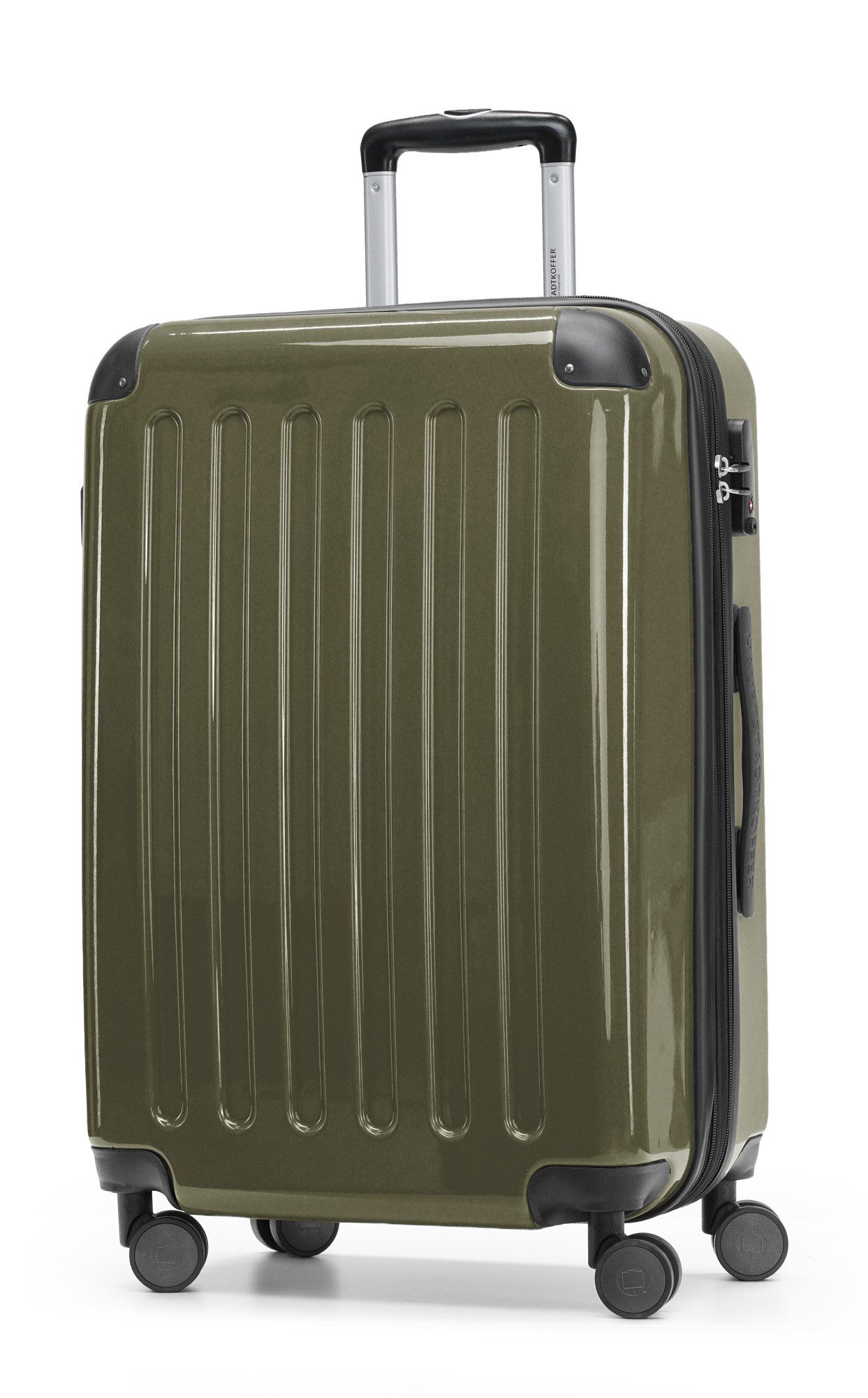 Hauptstadtkoffer Koffer Alex, 4 Rollen, Mittelgroßer Koffer Trolley, TSA, 65 cm, 74L