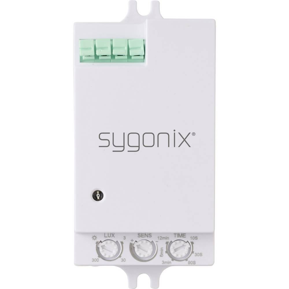Sygonix Bewegungsmelder SY-6879924 Decke, Wand Präsenzmelder 180 °, 360 ° Relais Weiß