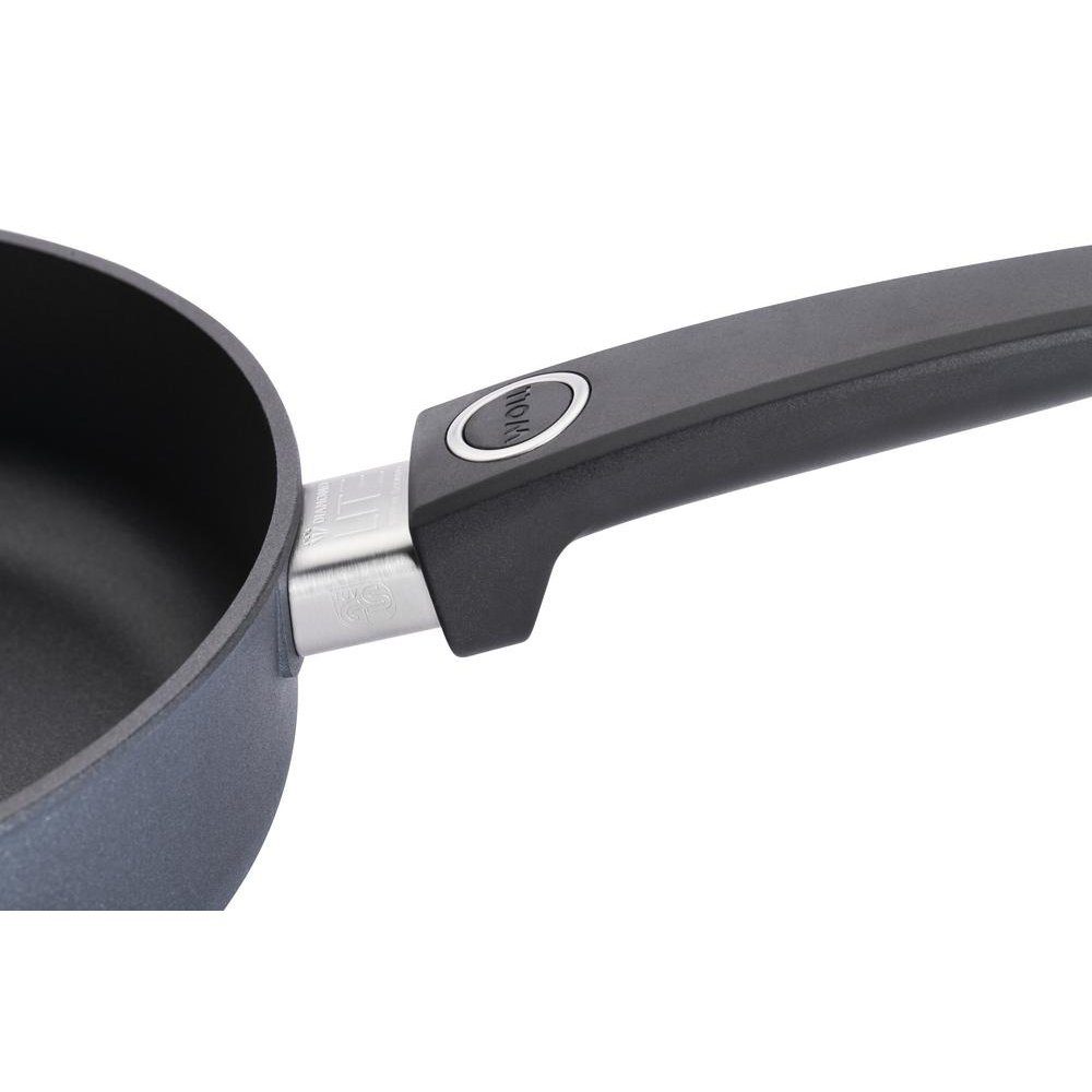WOLL MADE IN GERMANY Bratpfanne "Diamond Lite" Hochrandpfanne Ø 32 cm, Aluminiumguss (1-tlg), Induktionsgeeignet