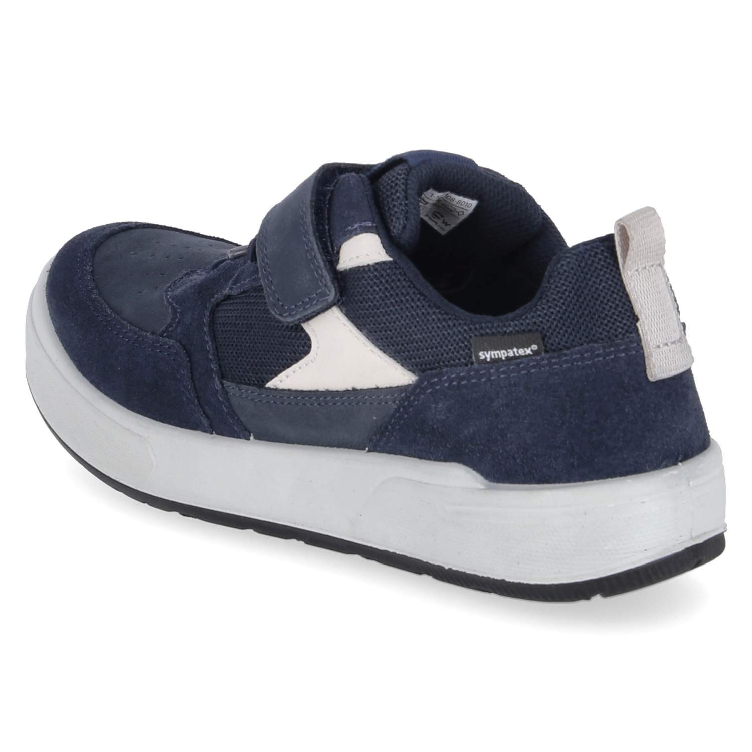 Superfit Superfit 1-100108-8010 Jungen Leder & Textil blue Slipper