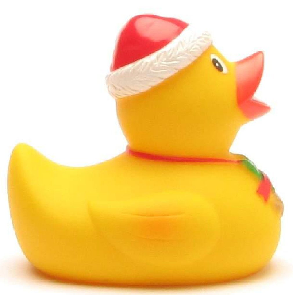 Duckshop Badespielzeug Xmas-Duck Glocke Weihnachtsmann Badeente mit 