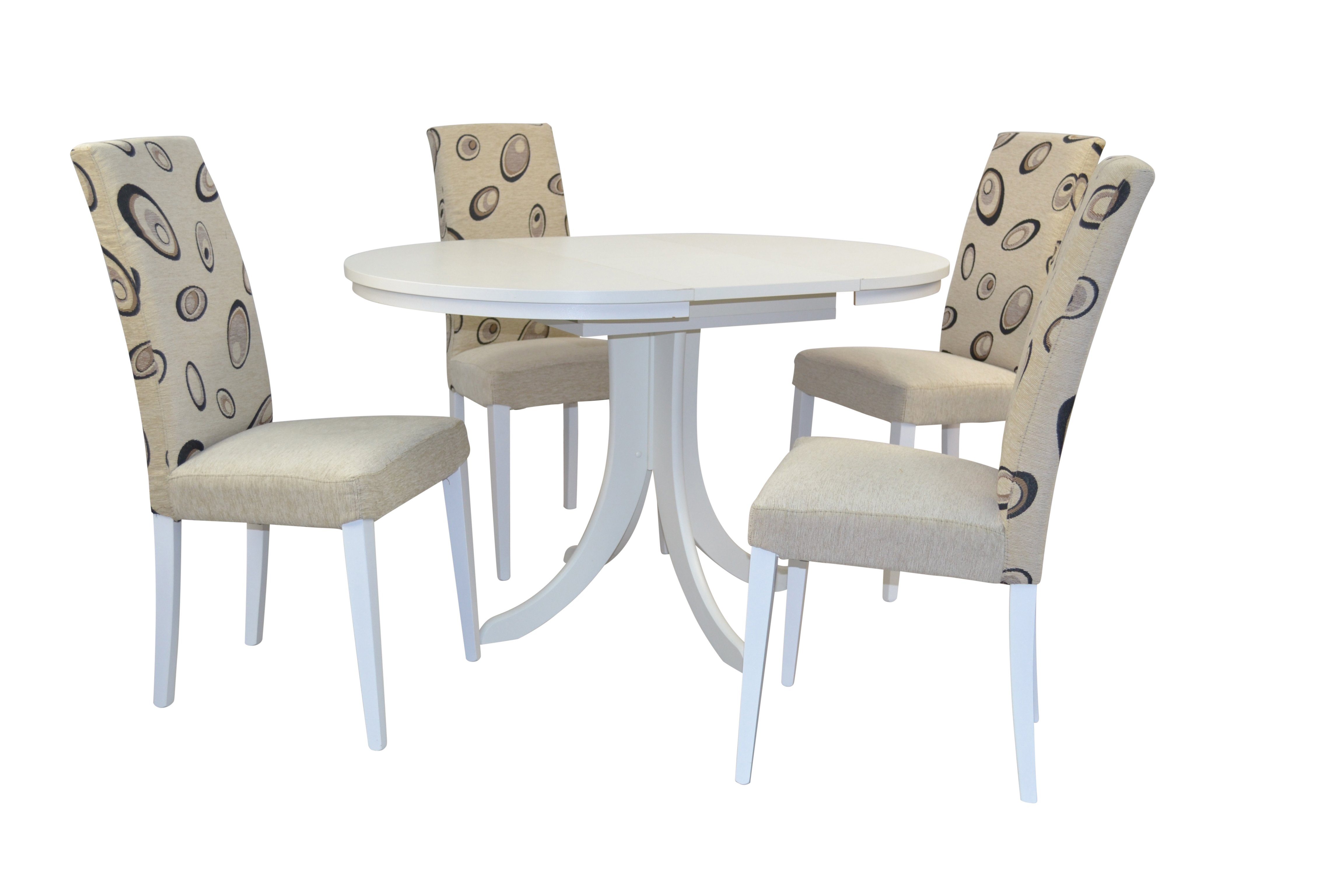 moebel-direkt-online Essgruppe Carmen, (Spar-Set, 5tlg. Set), mit ausziehbaren Tisch Stühle beigefarben