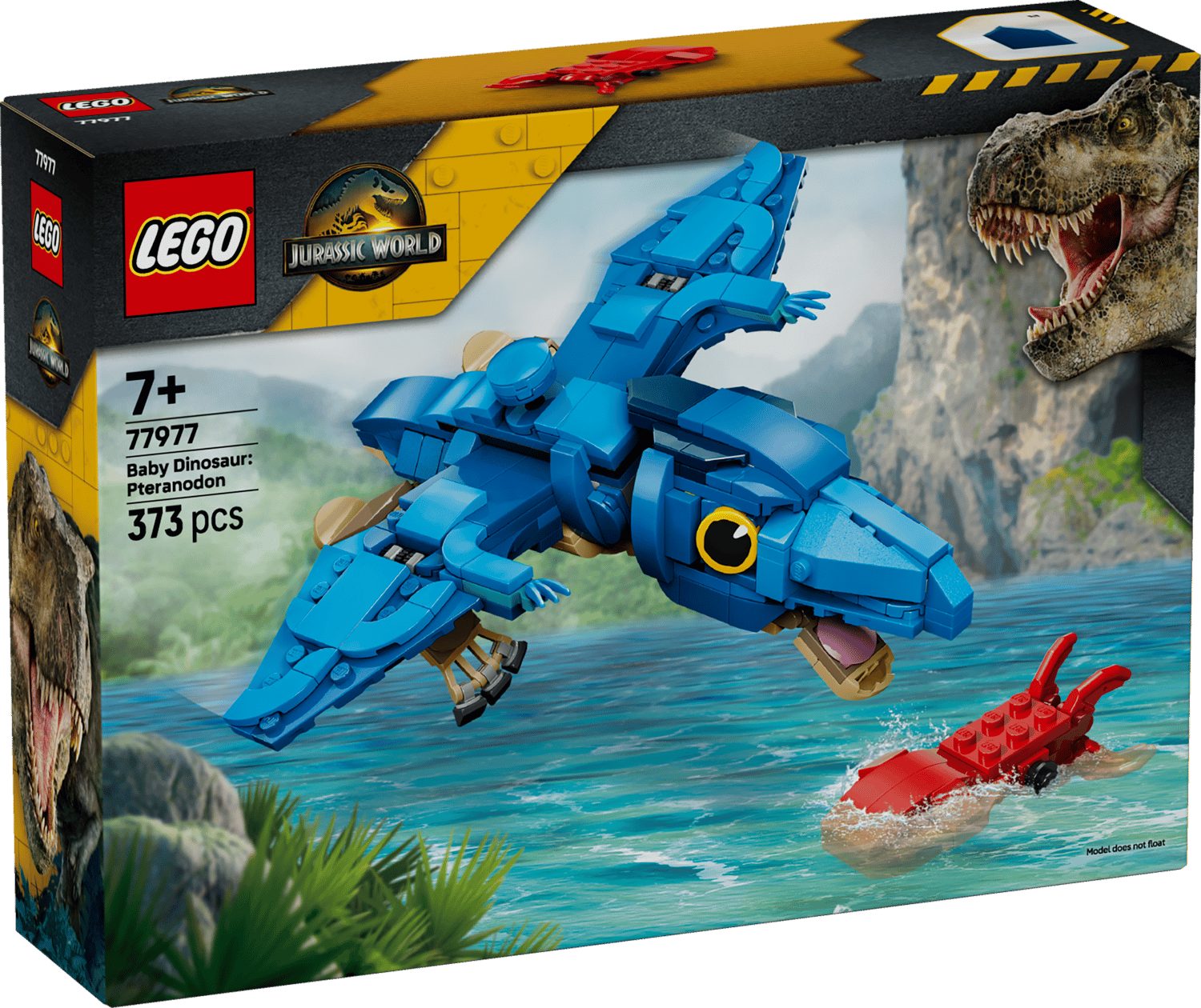LEGO® Jurassic World 77977 Baby-Dinosaurier: Pteranodon Spielbausteine, (Set, 373 St., Set)