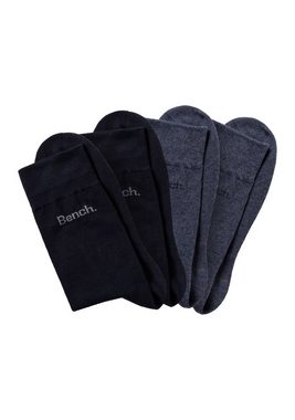 Bench. Basicsocken (Packung, 4-Paar) in angenehm weicher Markenqualität