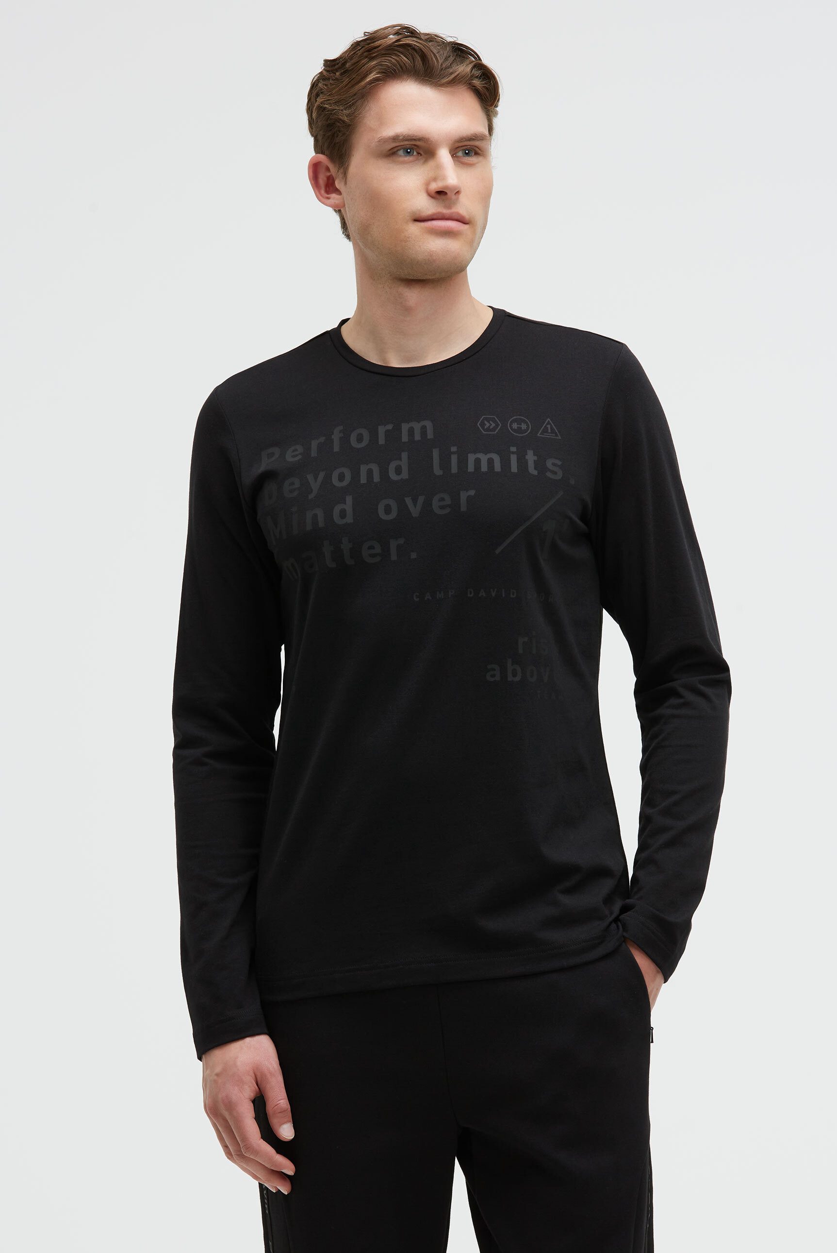 CAMP DAVID Rundhalsshirt mit Baumwolle günstig online kaufen