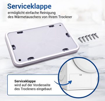 VIOKS Revisionsklappe Gehäuseklappe wie Bosch 00646776, für Wärmetauscher in Trockner
