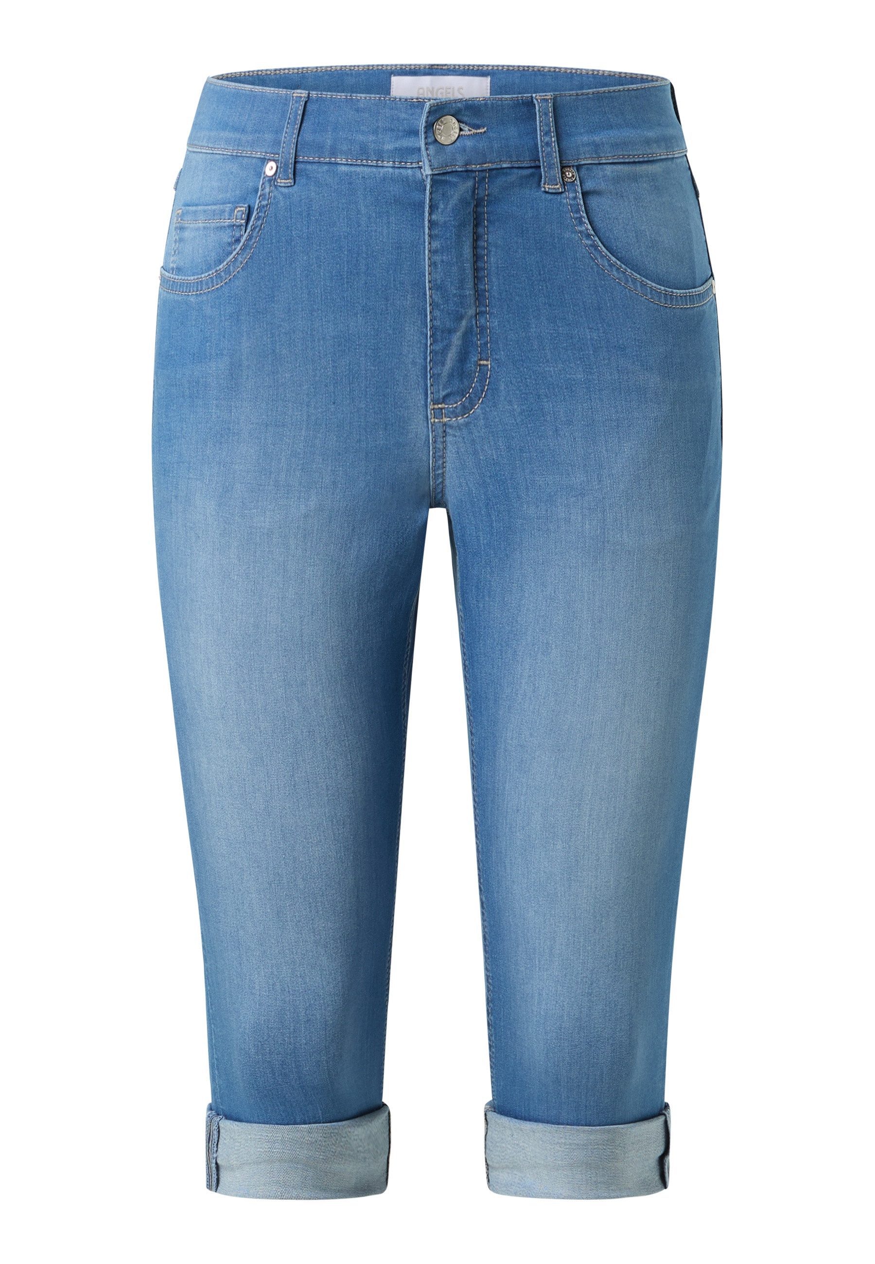 ANGELS Caprihose Angels Caprijeans Turn up (1-tlg)