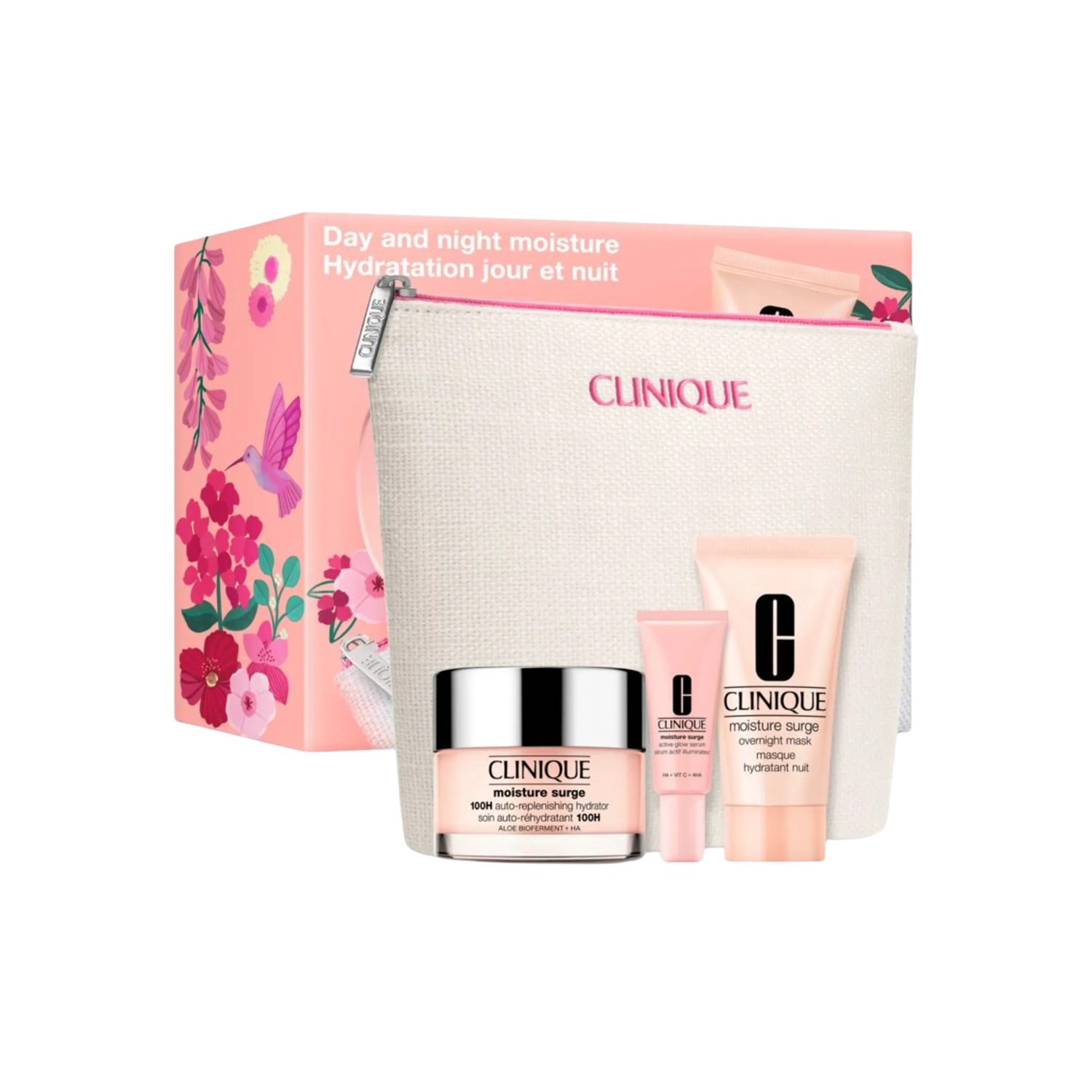 CLINIQUE Gesichtspflege-Set CLINIQUE Moisture Surge All Over Hydration, 3-tlg.