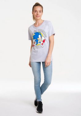 LOGOSHIRT T-Shirt Sonic The Hedgehog - 1991 mit lizenziertem Print