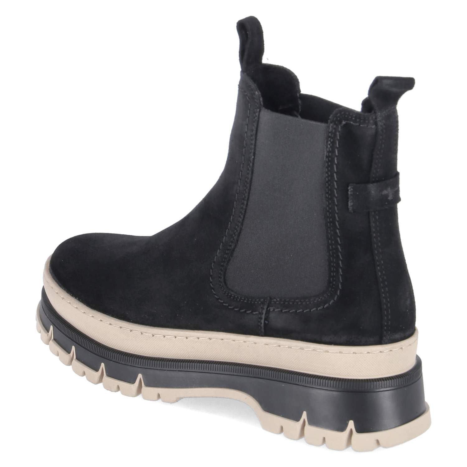 Tamaris Tamaris 1-25808-45/001 Damen Rauleder black Schlupfstiefel