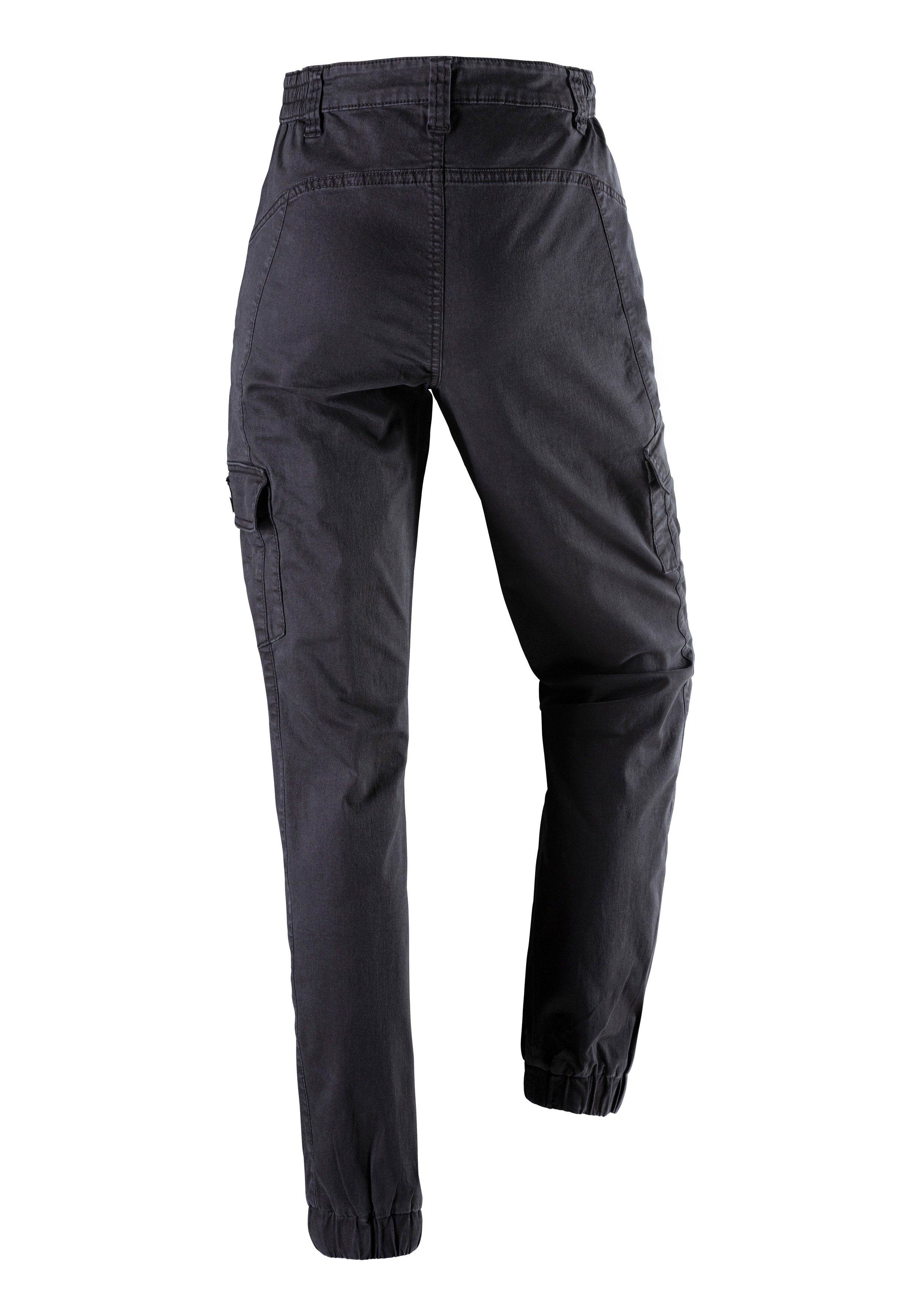 Vivance Active by Lascana Trekkinghose Cargo Jeans Optik Baumwollmix mit Cargo Taschen