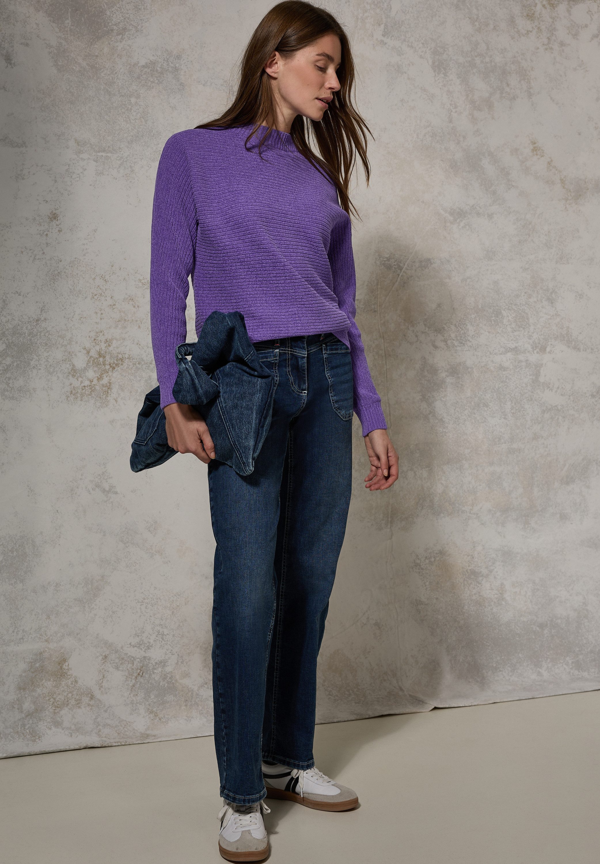 CECIL Stehkragenpullover mit Turtleneck