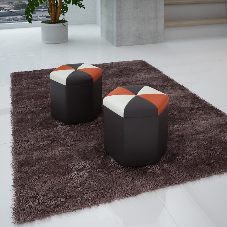JVmoebel Fußhocker Design Polster Hocker Fußhocker Ottomane Sitz Chaise ...