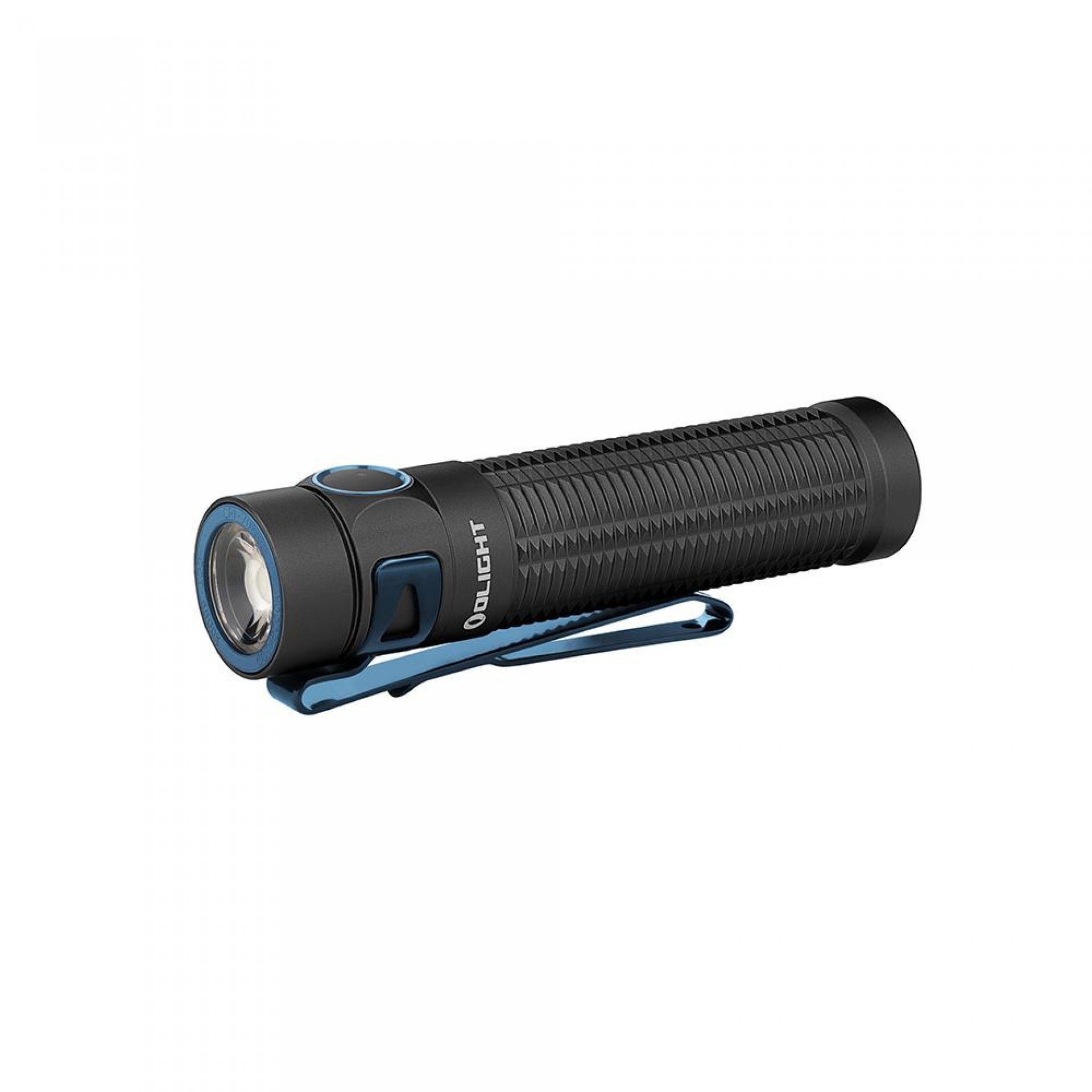 OLIGHT Taschenlampe Baton 3 Pro Kaltweiß LED Taschenlampe, Extrem Hell 1500 Lumen, Extrem Hell 1500 Lumen 175 Meter, USB aufladbar, mit 6 Lichtmodi Schwarz