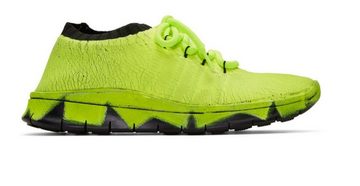 MAISON MARGIELA MAISON MARGIELA Deadstock Painted Fluorescent Crackle Knit Schuhe Snea Sneaker