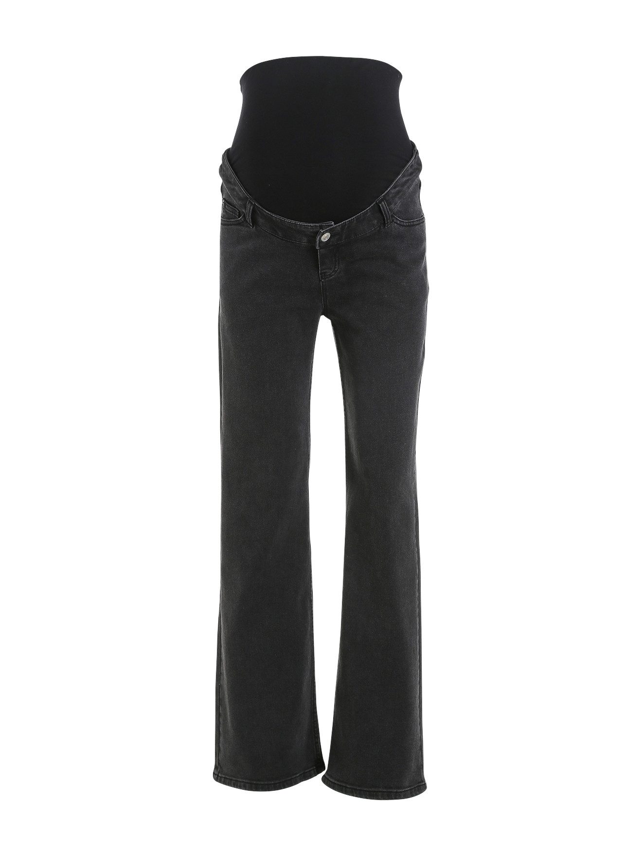 vertbaudet Umstandsjeans Weite Umstands-Jeans Bundweite verstellbar