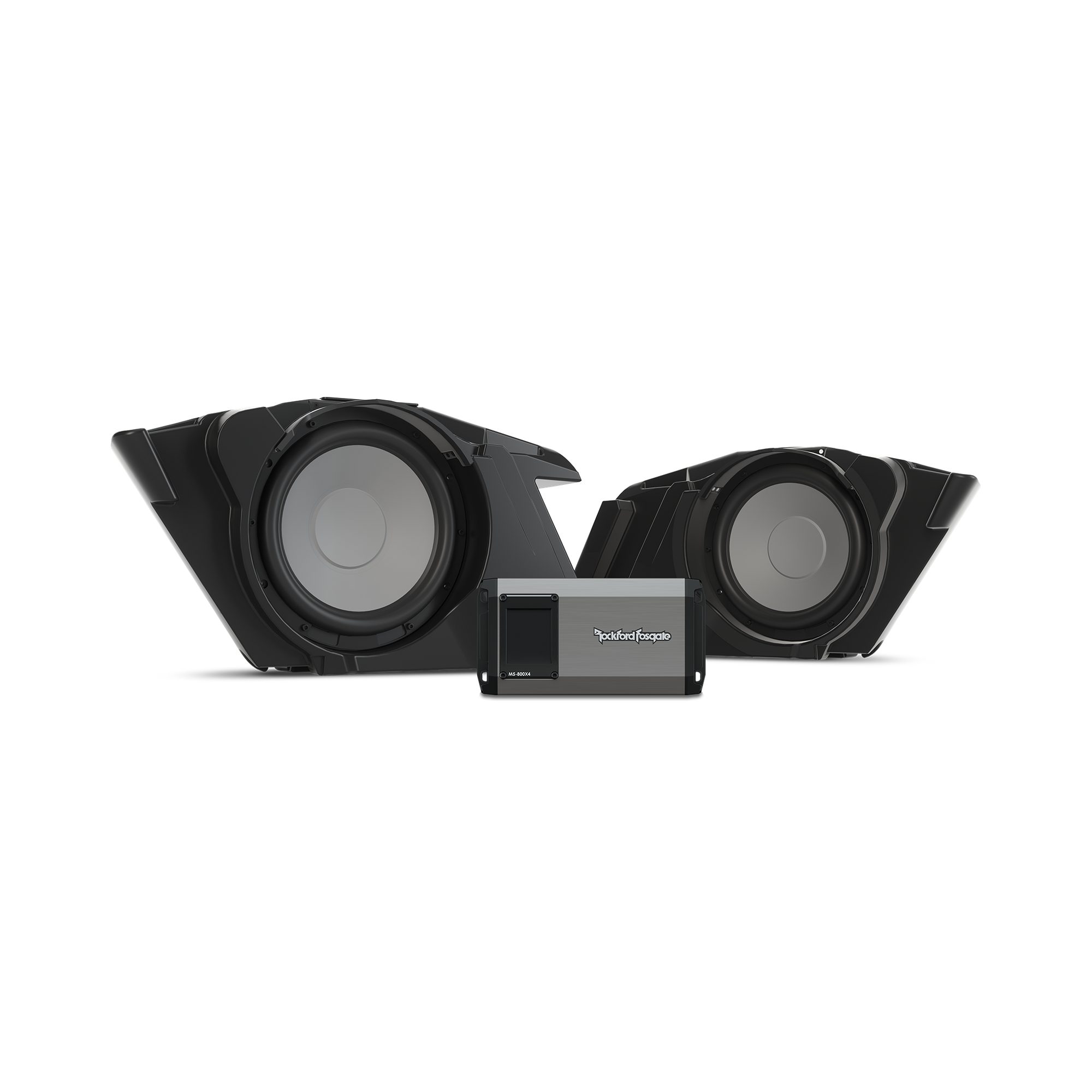 HD14-SBSUB 2014+ Harley-Davidson Saddlebag Kit Außenlautsprecher