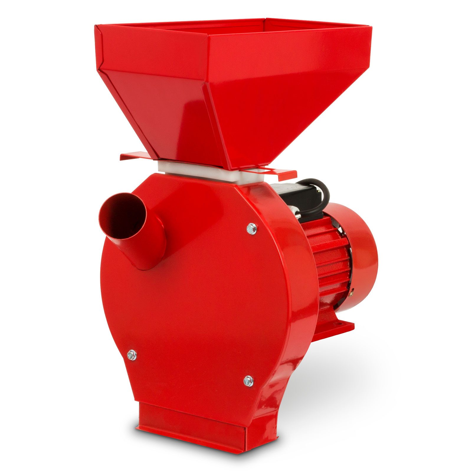EBERTH Getreidemühle Tischmontage Elektrisch, 1100 Watt Elektromotor, Durchsatzmenge 240 kg/h, Schrotmühle