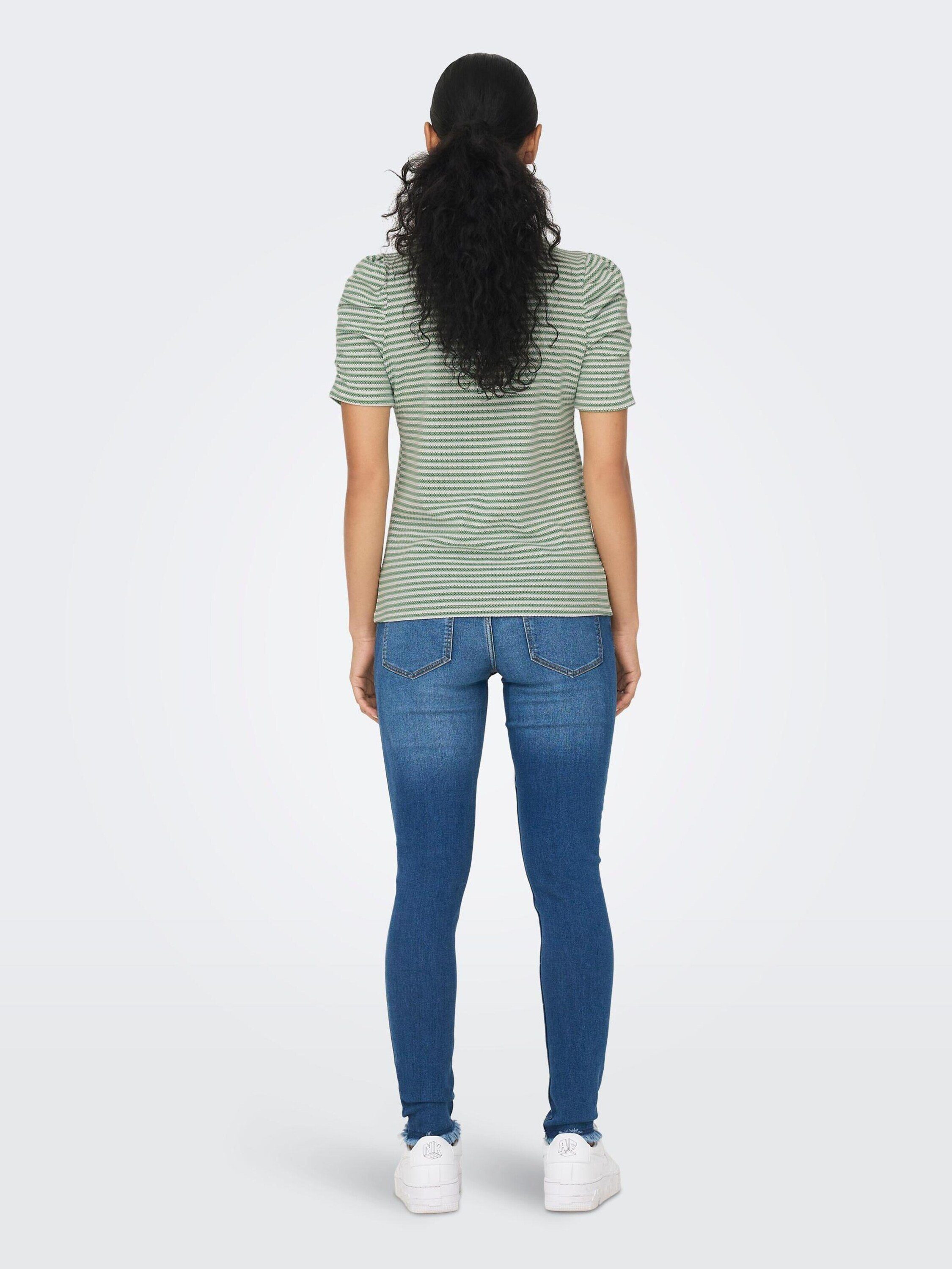 ONLY T-Shirt IBEN (1-tlg) Drapiert/gerafft – Bild 3 von 5