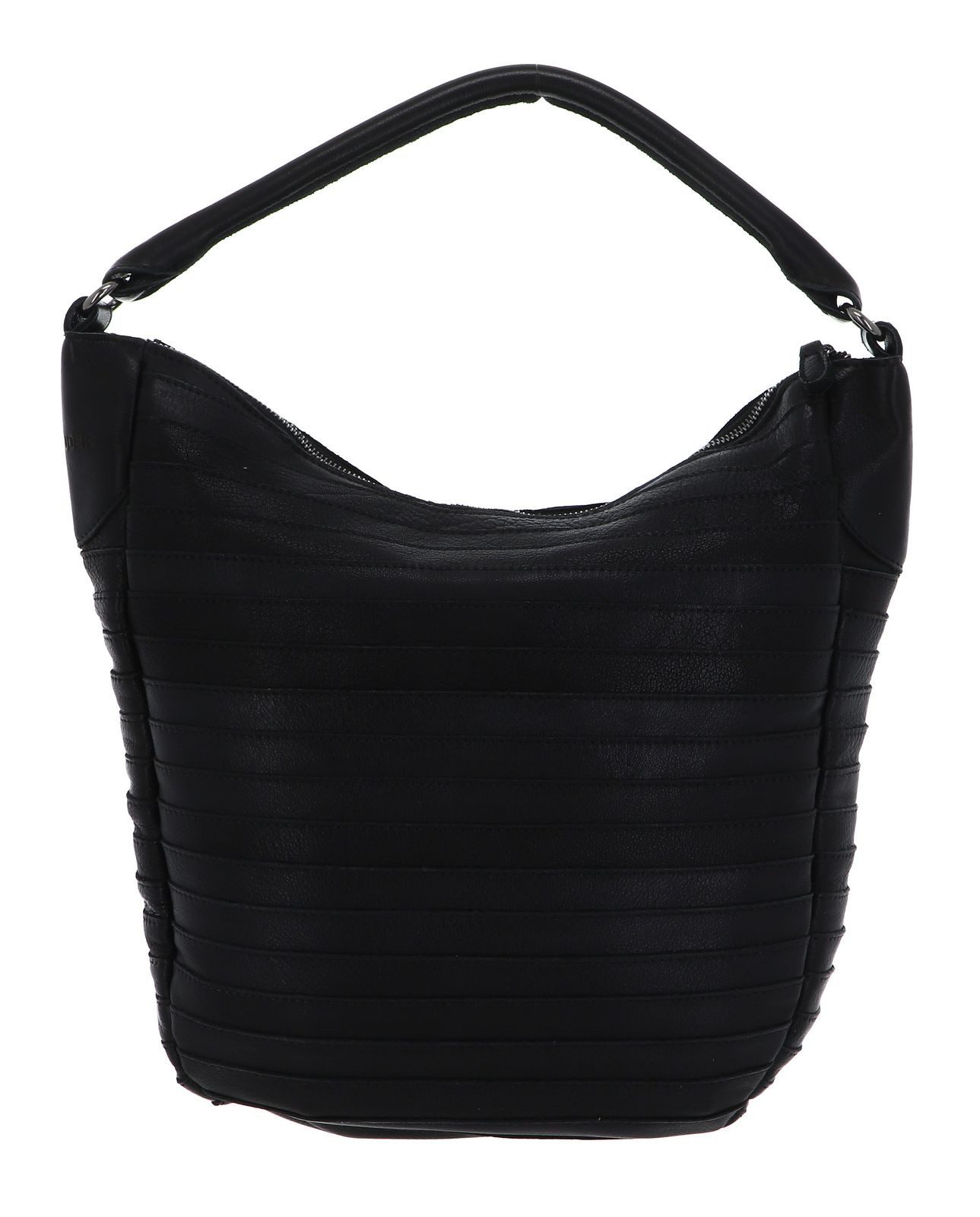 FREDsBRUDER Schultertasche Gürteltier, aus echtem Rindsleder