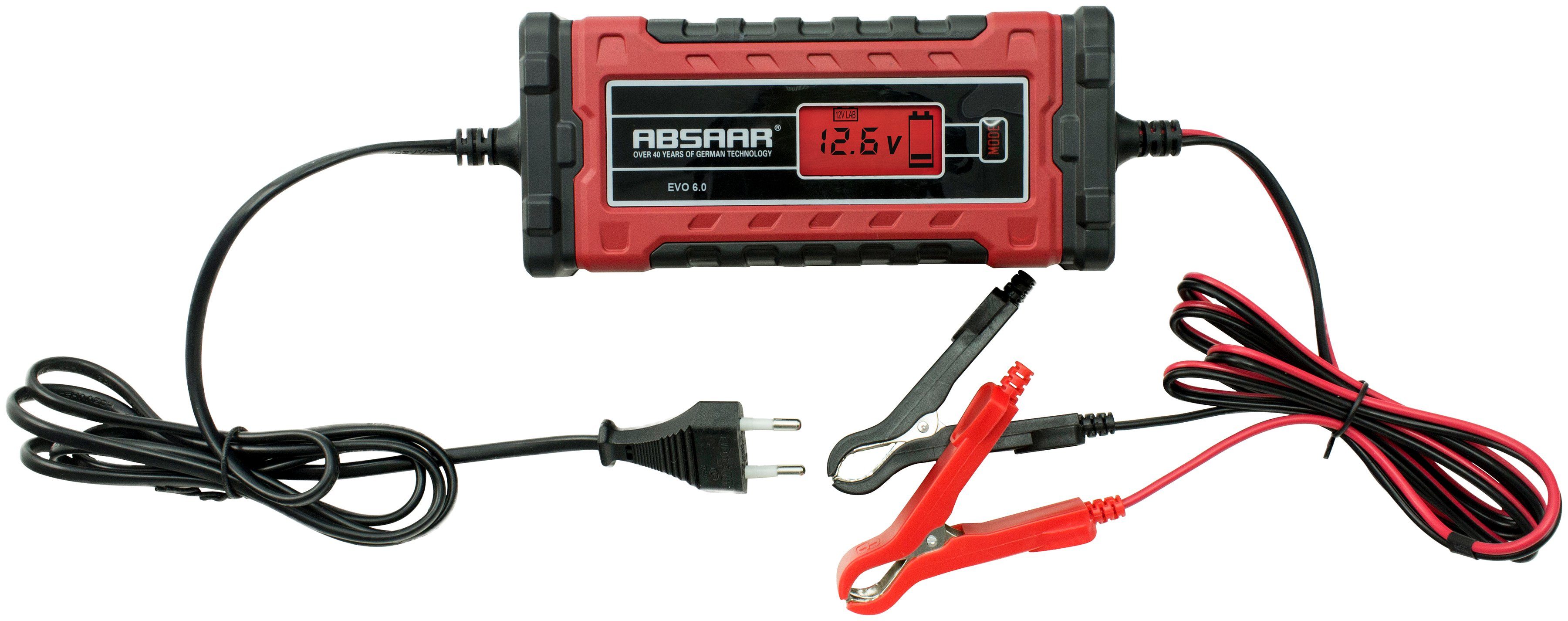 Image of Absaar »EVO 6.0« Batterie-Ladegerät (6000 mA, 12/24 V)