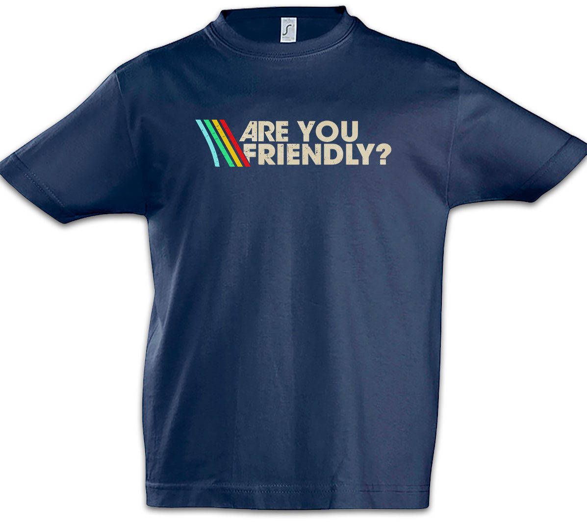 Print-Shirt Are You Friendly? Kinder T-Shirt ARC Biomes Human Factions Survivors