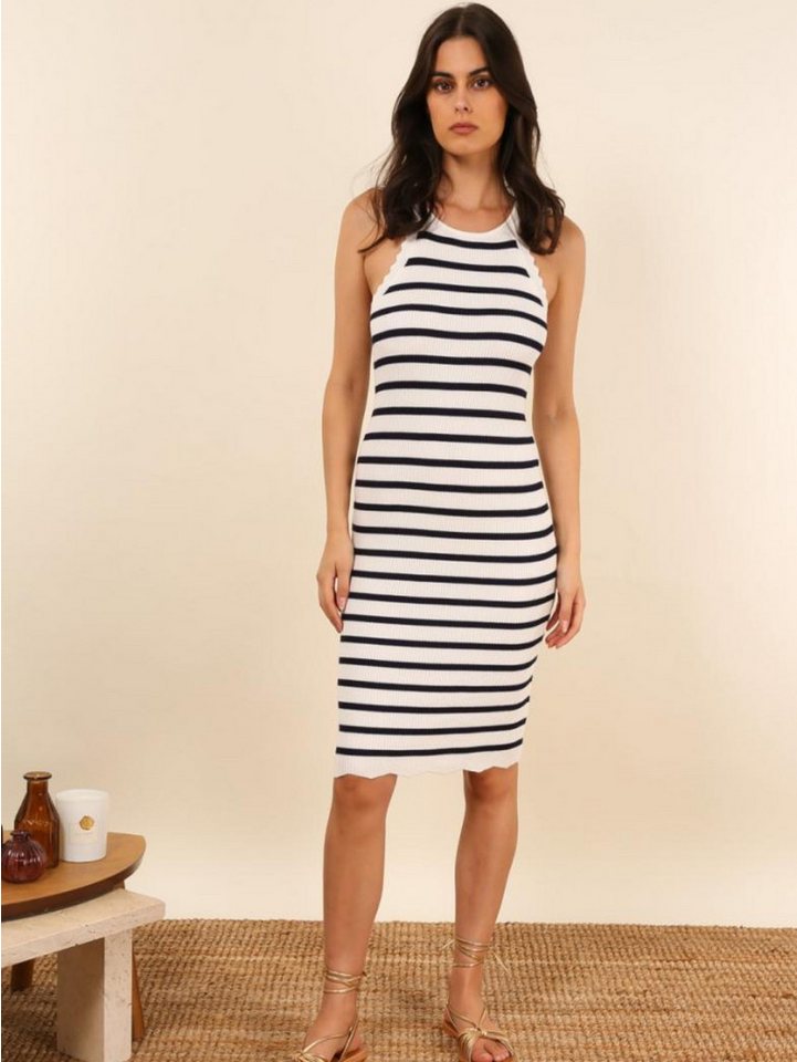 ANNIS Fashion & Accessoires Sommerkleid "CAREN" (1-tlg) Sommer-Strickkleid günstig online kaufen