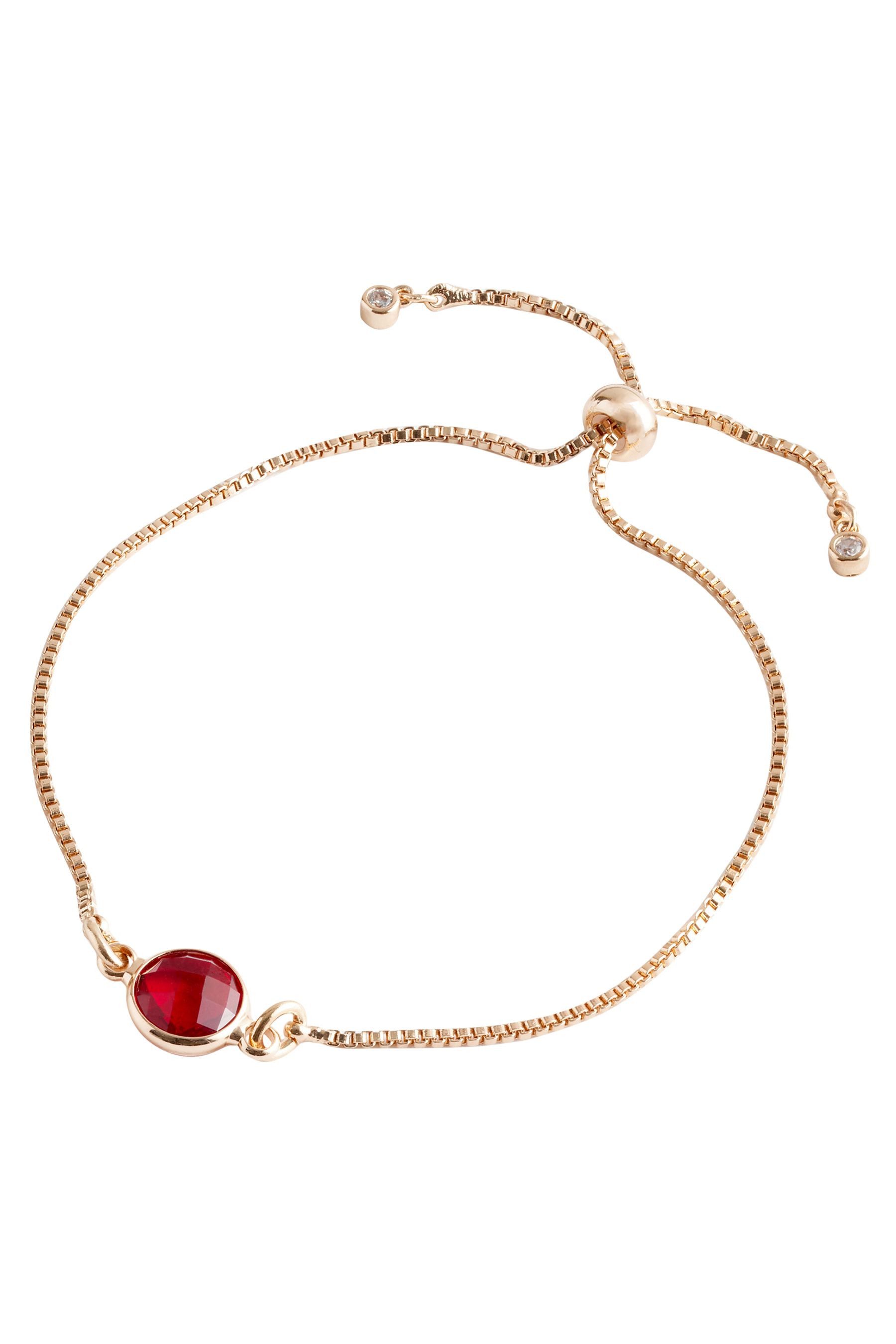 Next Armband Geburtsstein-Armband mit Zugverschluss (1-tlg)