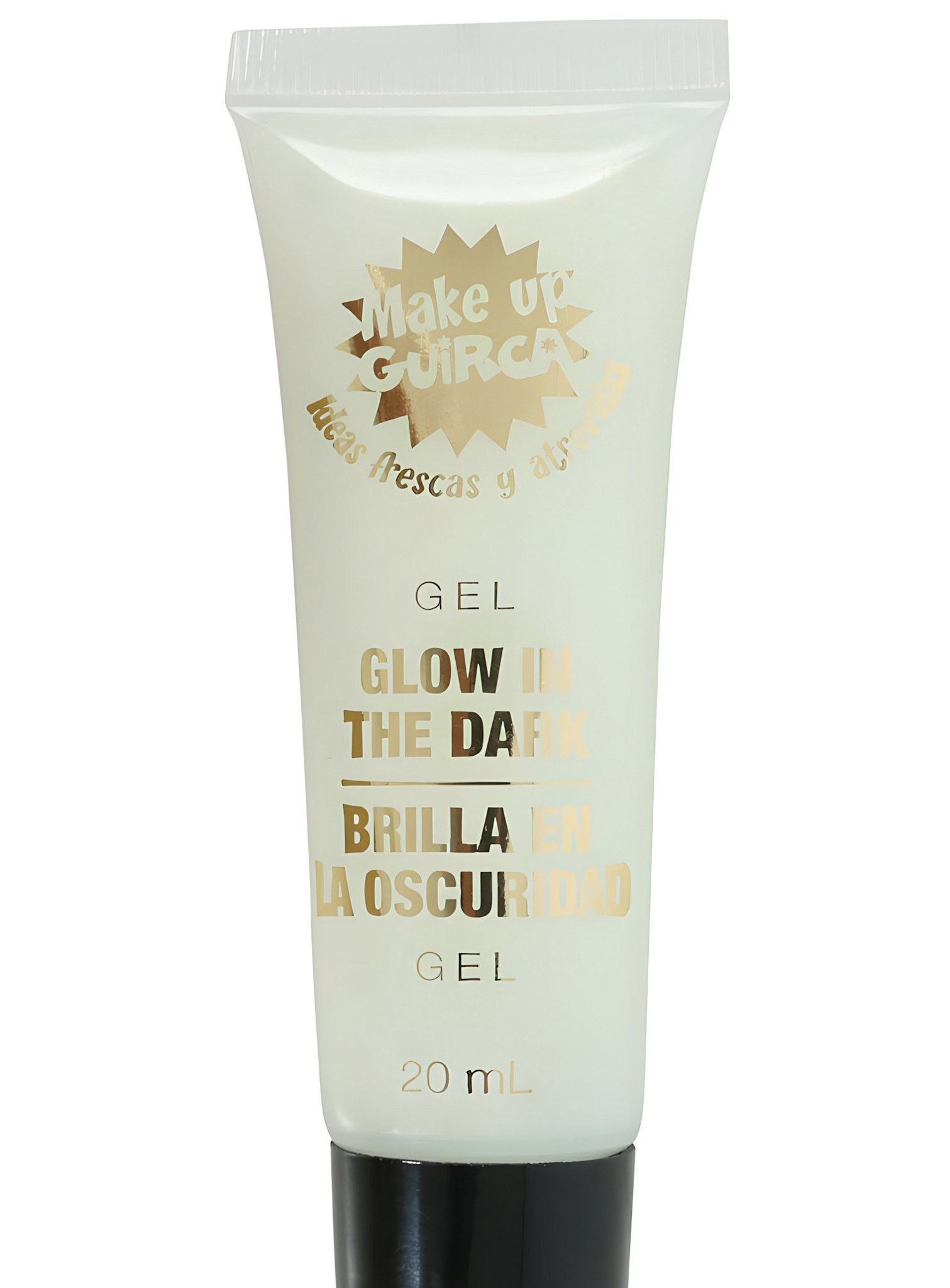 Metamorph Theaterschminke Glow In The Dark Gel – 20 ml, Diese fluoreszierende Schminke zaubert Dir ein Strahlen ins Gesicht!