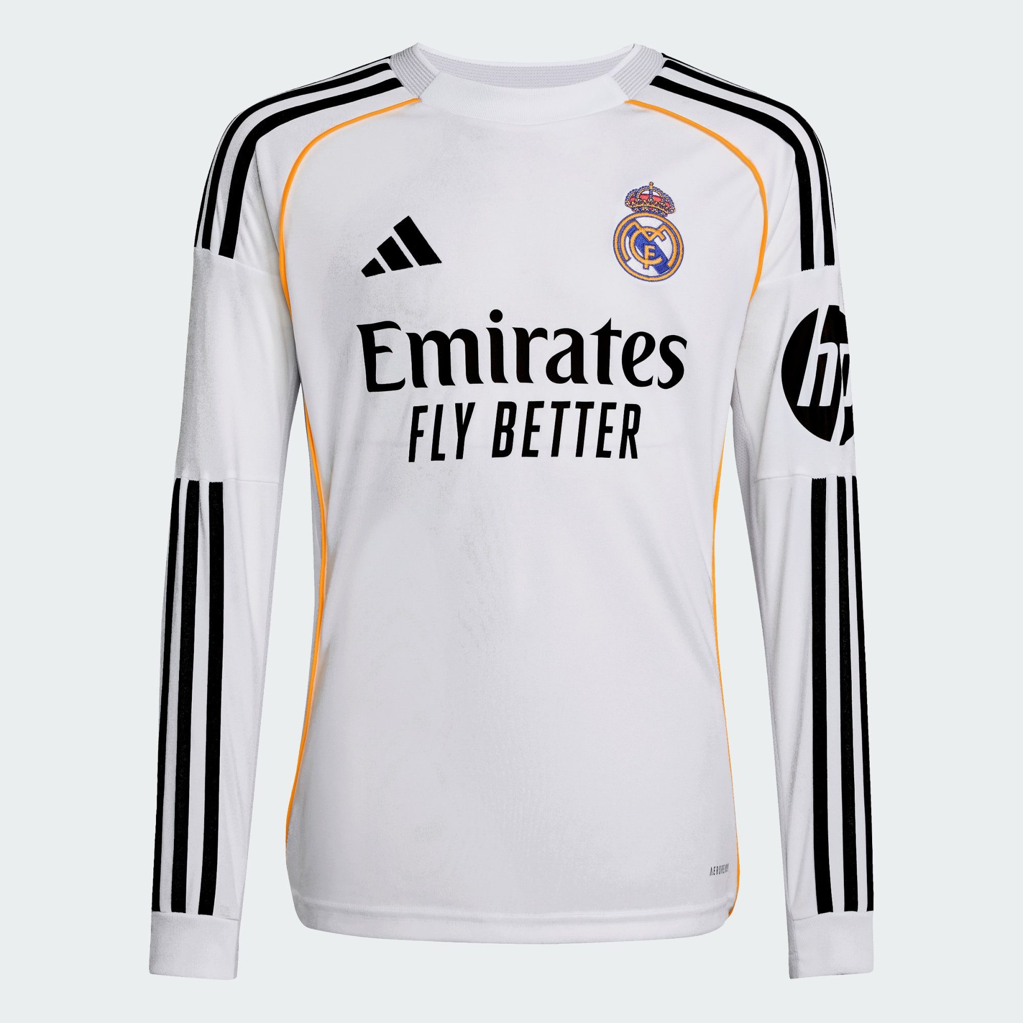 adidas Performance Langarmshirt REAL MADRID 25/26 LONG SLEEVE KIDS HEIMTRIKOT (1-tlg)