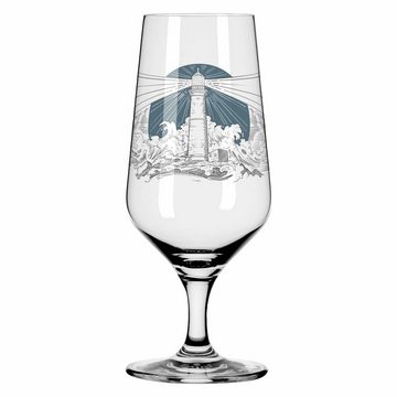 Ritzenhoff Bierglas 2er-Set Brauchzeit 007, 008, Kristallglas, Made in Germany
