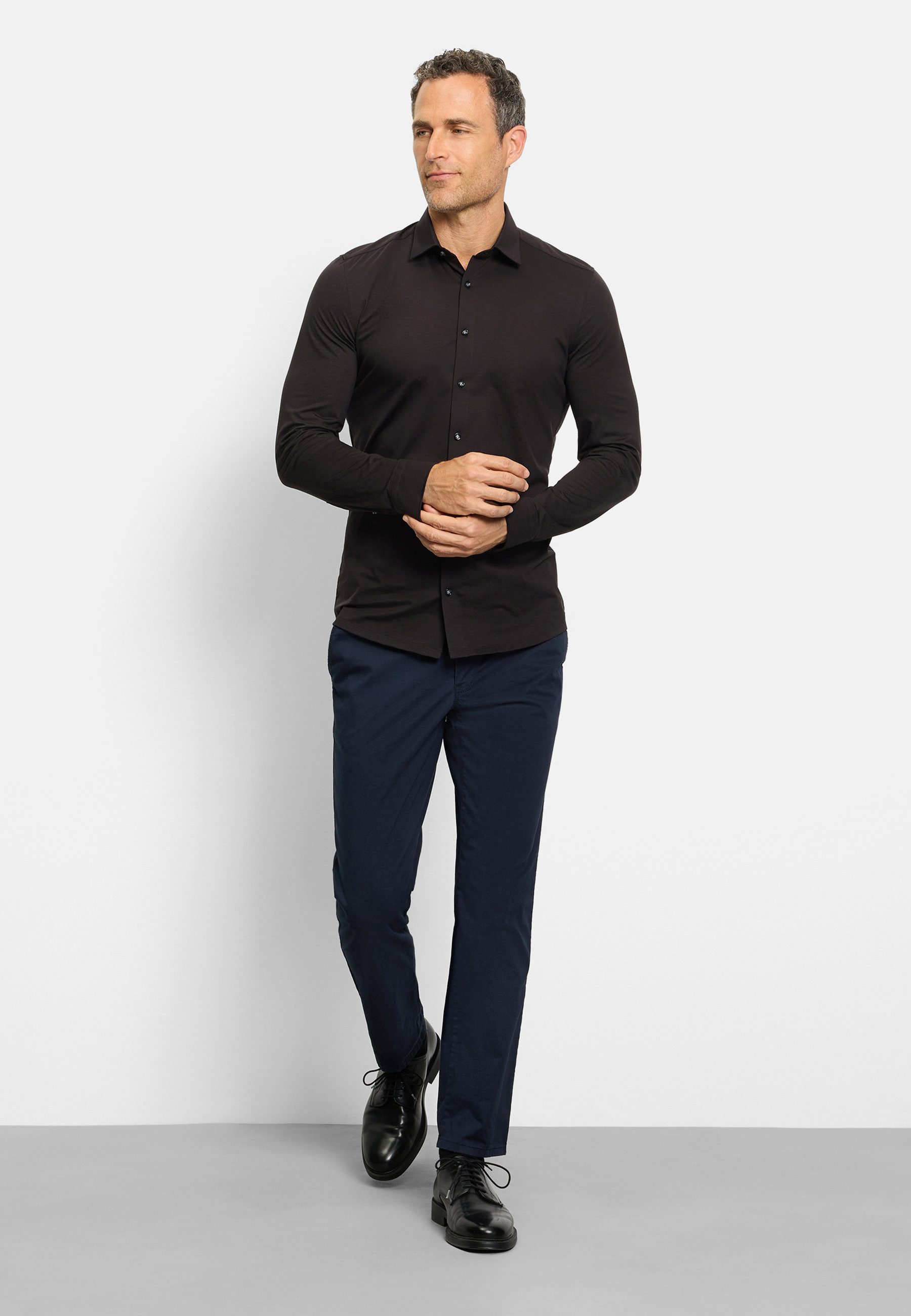 OLYMP Businesshemd OLYMP No. Six 24/Seven, Super Slim, Urban Kent mit extra langem Arm