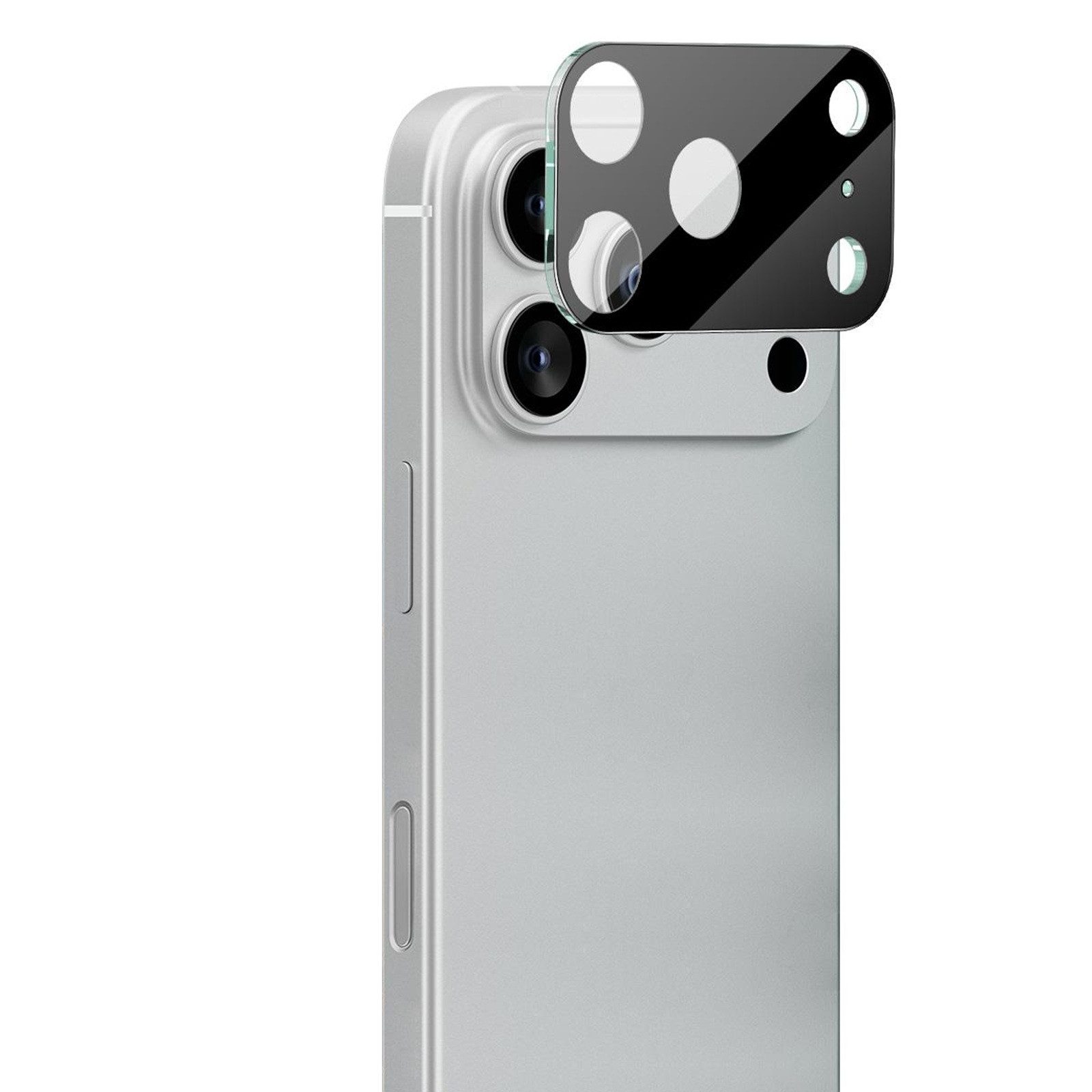 Protectorking Kameraschutzglas Kameraschutz HD klar Tempered 9H Panzerglas Linse Kamerafolie für iPhone 17 Pro, 3 Stück, Kameraschutz, Linsenschutz, Objektivschutz, kratz- & stoßfest