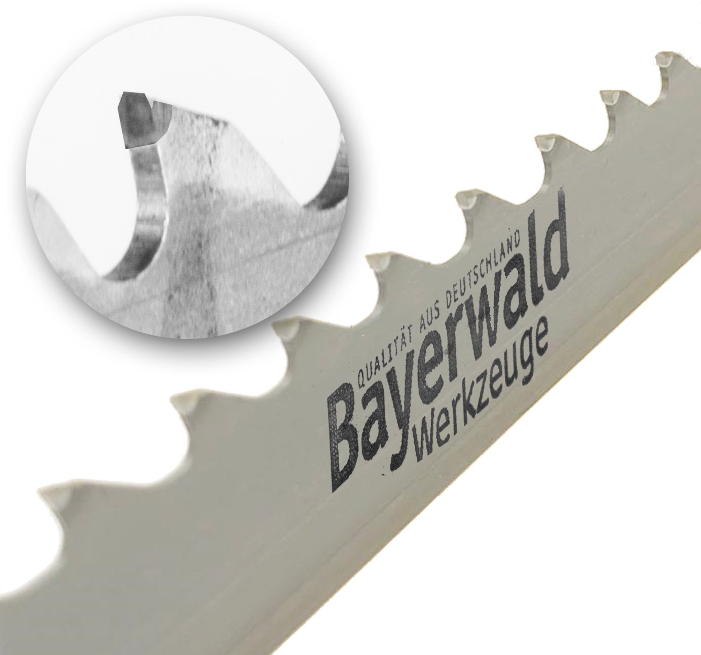 QUALITÄT AUS DEUTSCHLAND Bayerwald Werkzeuge Bandsägeblatt HM PR Plus Bandsägeblatt - 3850 x 27 x 0.9 x 2.3