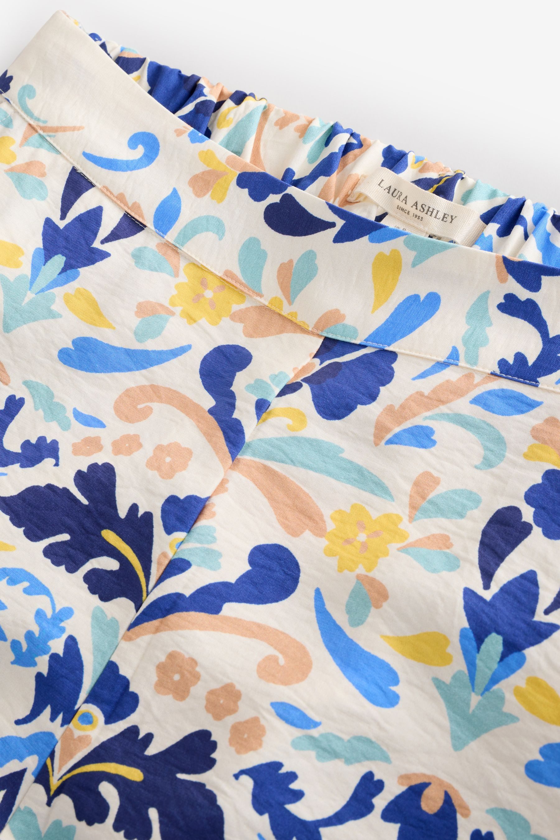 LAURA ASHLEY Schlupfhose Laura Ashley Waxton Coord-Hose mit Print (1-tlg)