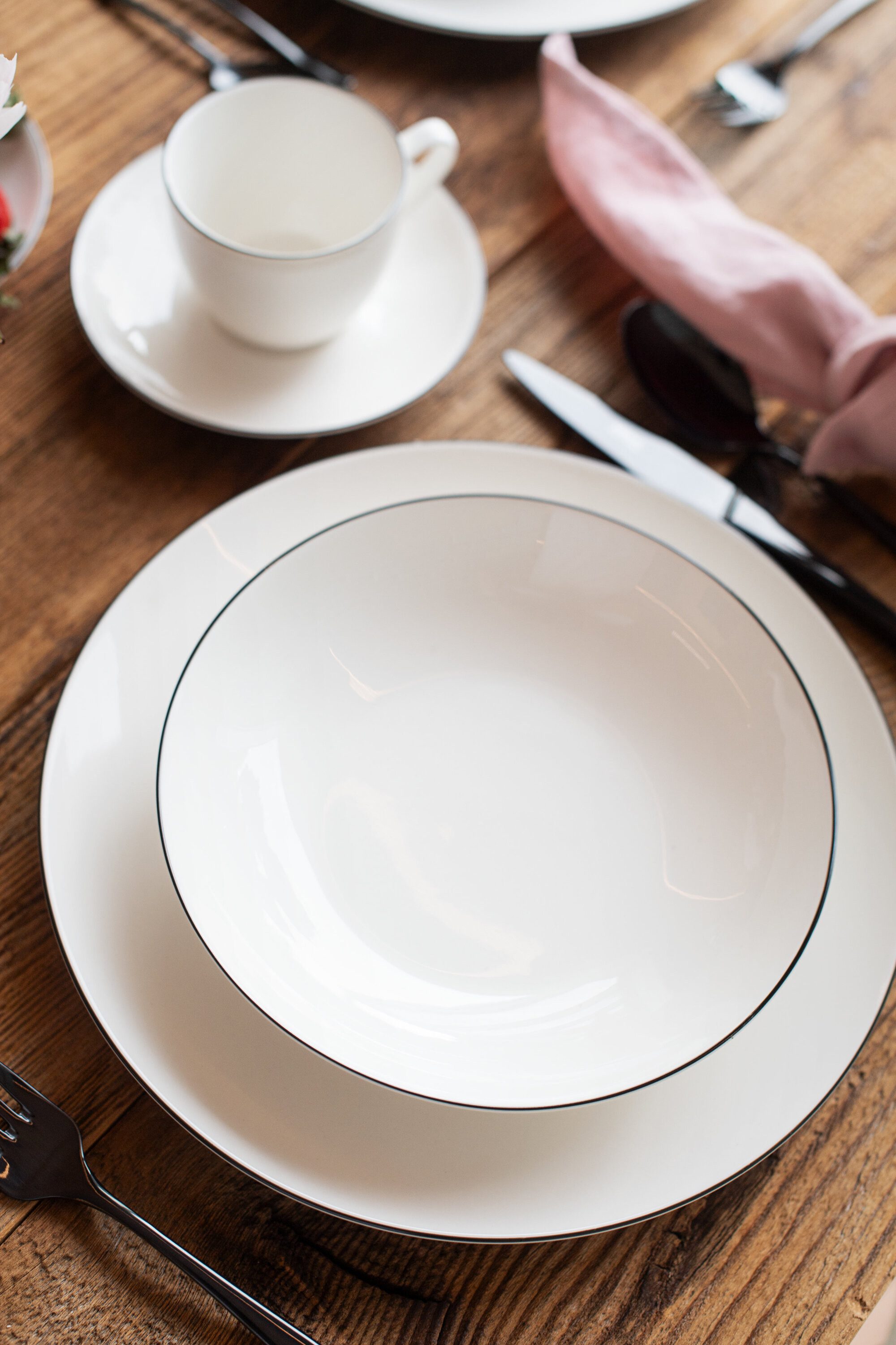 MÄSER Tafelservice Felise (12-tlg), 6 Personen, Porzellan
