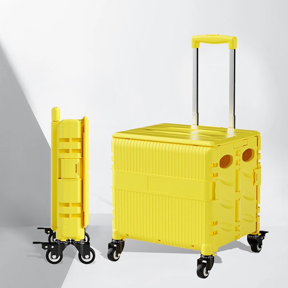 GLIESE POWER Einkaufstrolley 65L faltbarer Einkaufswagen günstig online kaufen
