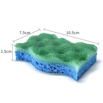 Gontence Schwämmchen Kratzefrei, Beidseitiger Spülschwamm