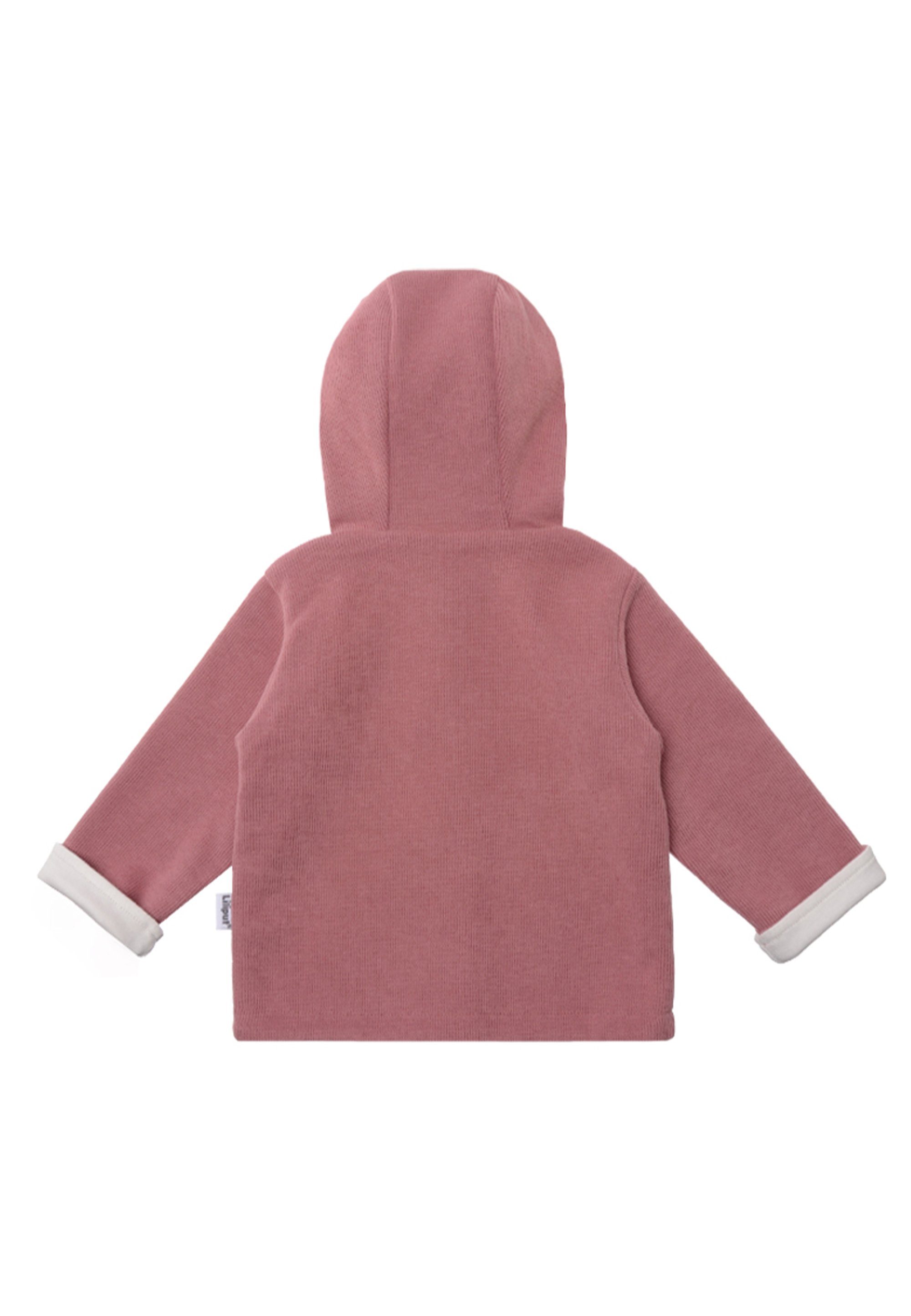 Liliput Sweatjacke aus weichem Rippstrick mit niedlichen Bärchenohren – Bild 2 von 3