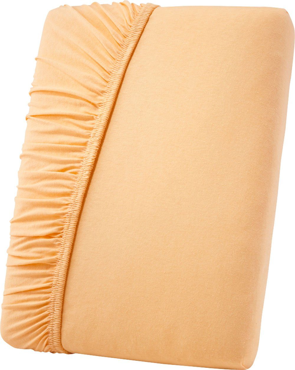 Primbausch Spannbettlaken, Jersey, Gummizug: rundum, Fein-Jersey Spannleint günstig online kaufen