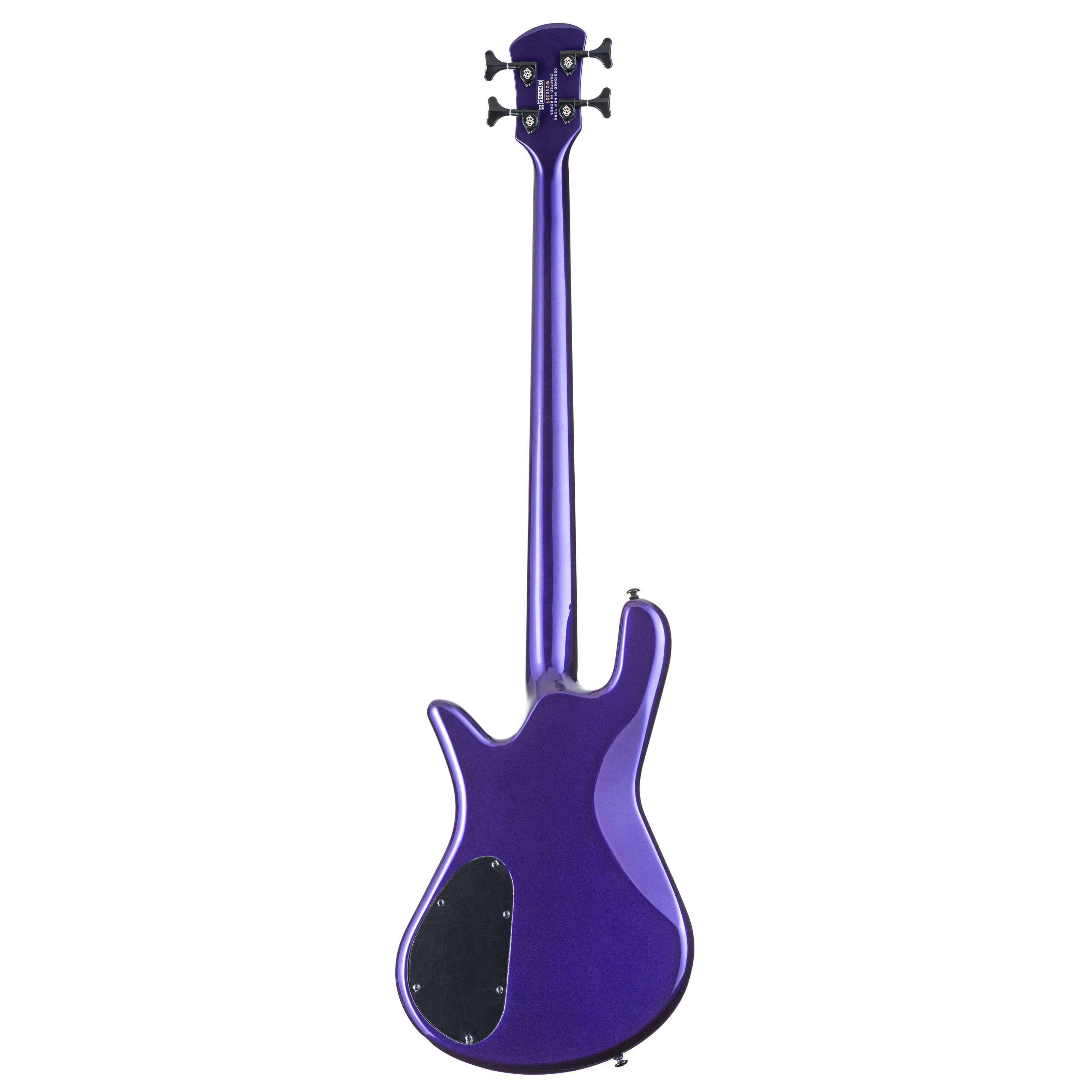 Spector E-Bass, E-Bässe, 4-Saiter E-Bässe, NS Ethos HP 4 Plum Crazy Gloss - E-Bass