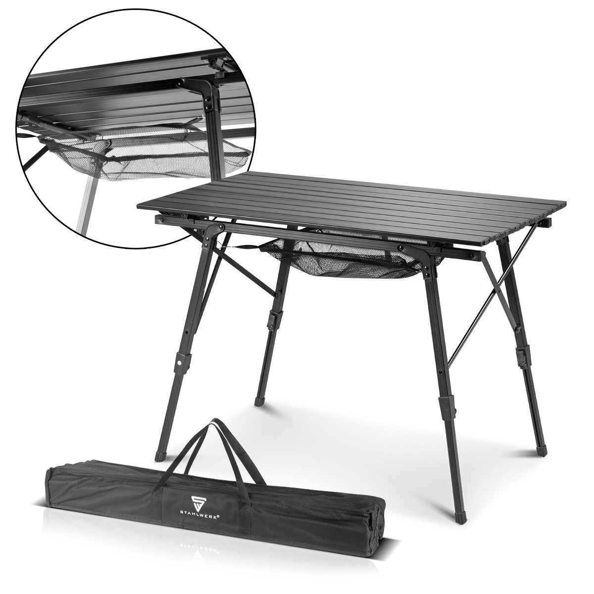 STAHLWERK Campingtisch Campingtisch CT-30 ST Faltbarer günstig online kaufen