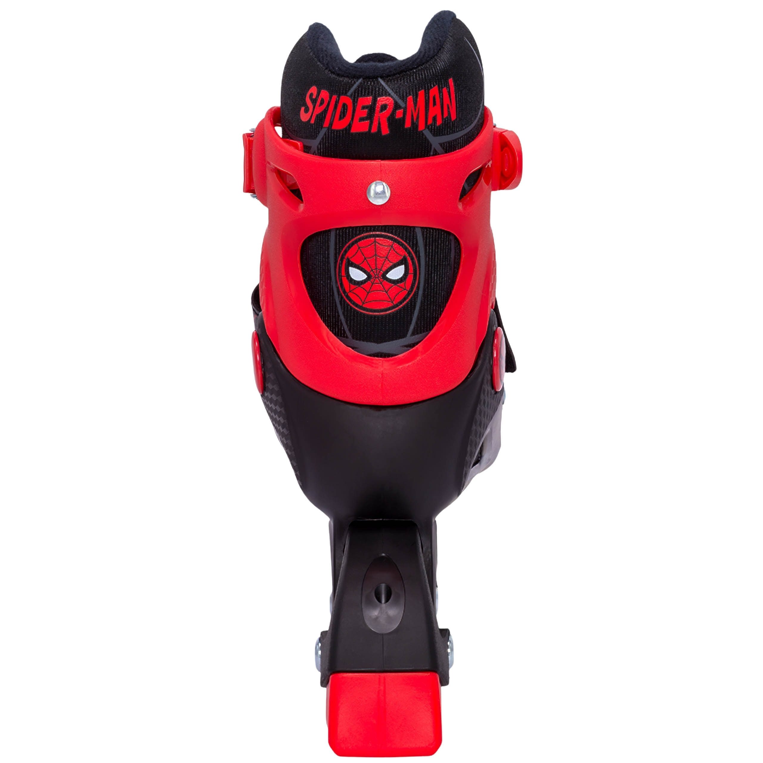 MARVEL Rollschuhe Spider-Man Rollschuhe für Jungen, rot-schwarz, sicher