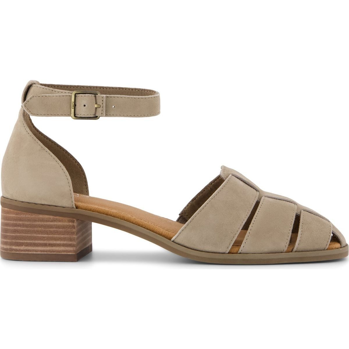 TOMS Jaclyn Fisherman Outdoorsandale Stilvolle Sandale aus Nappaleder mit CloudBound™-Sohle und