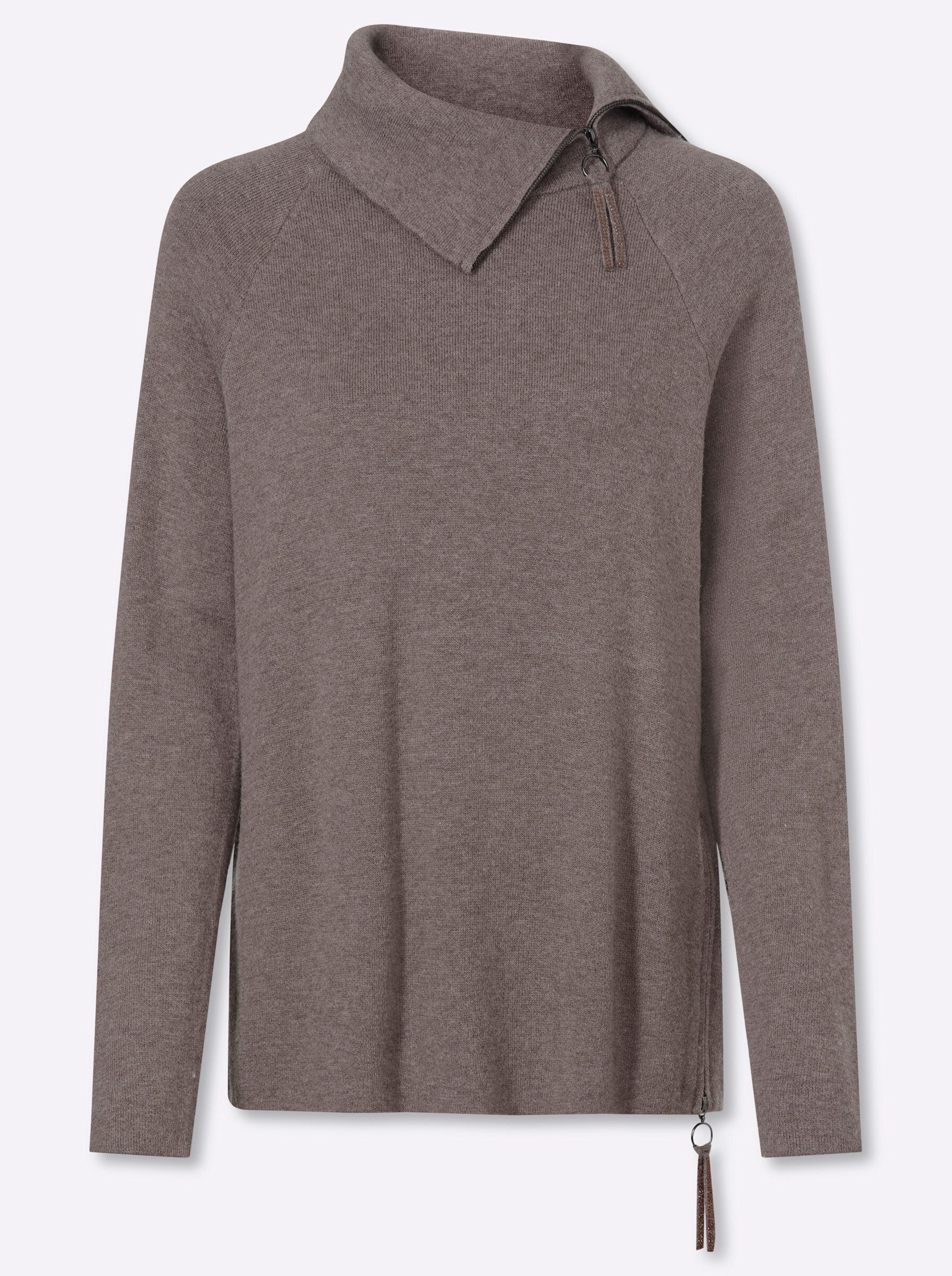 heine Strickpullover Pullover Langarm Jacquard