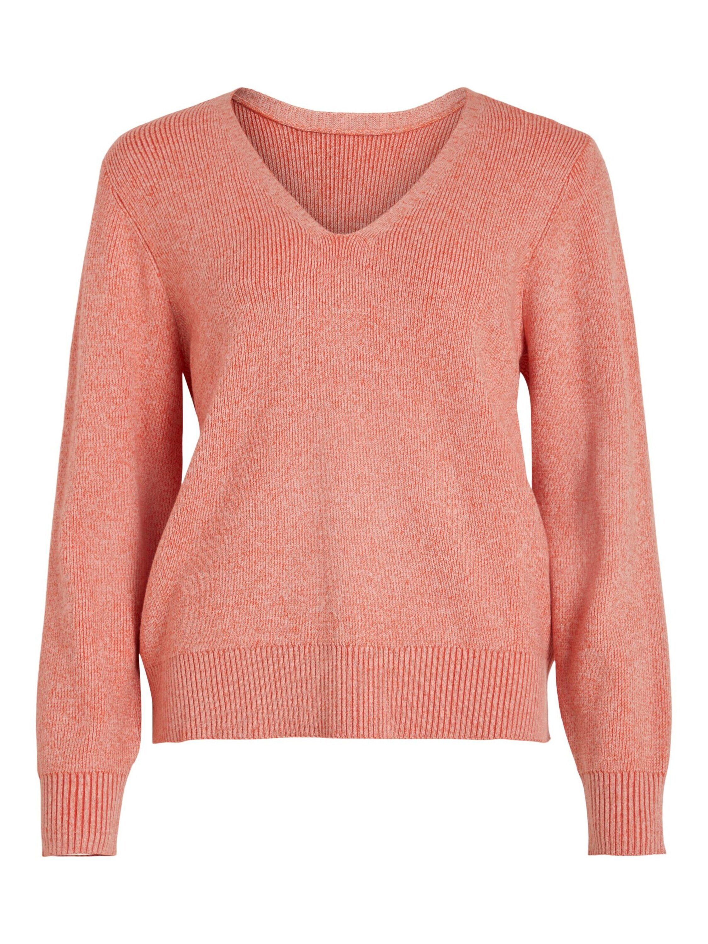 (1-tlg) Strickpullover Vila Details Ril Plain/ohne