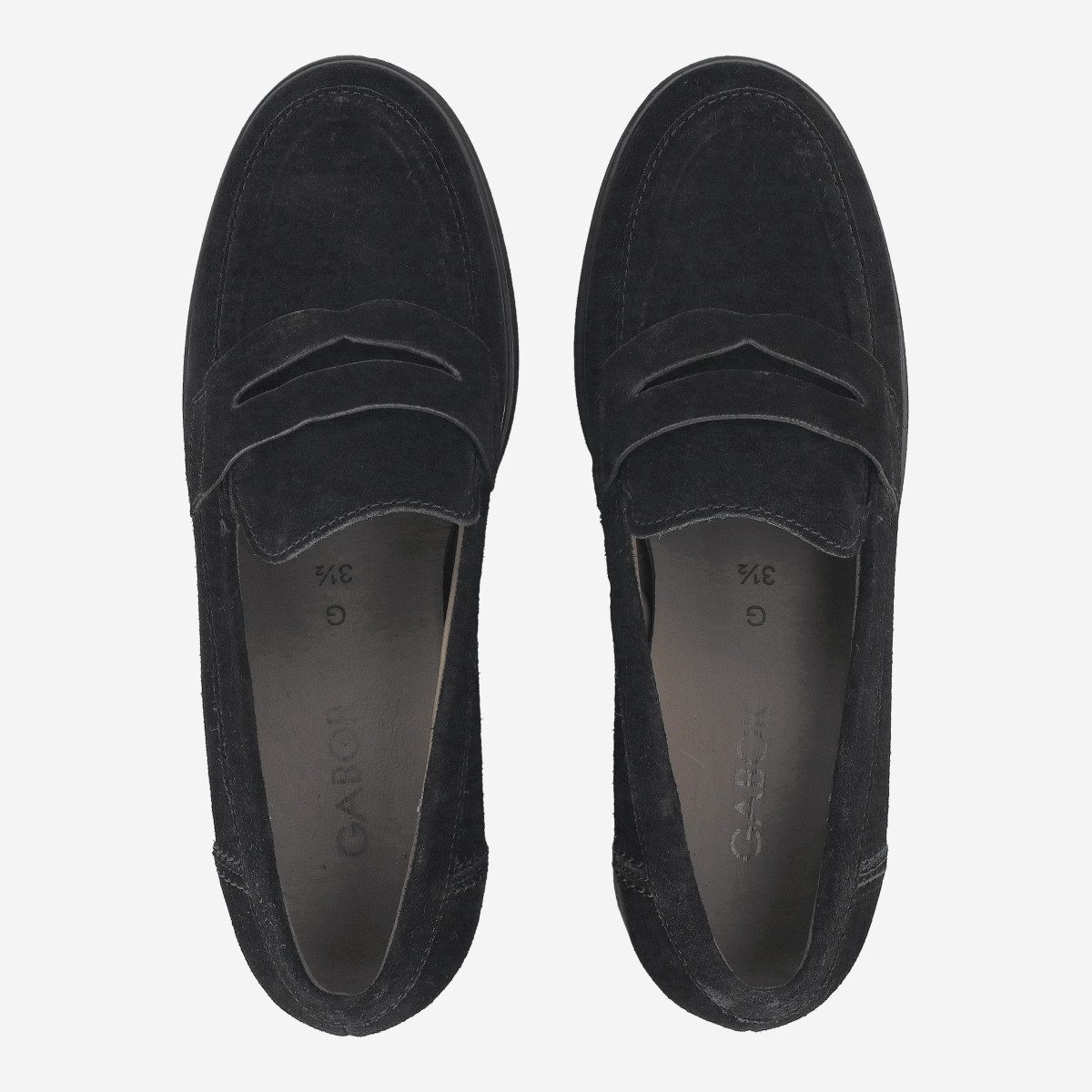 Gabor Gabor 4007.01.002, Slipper & Mokassin, Schwarz, Damen Slipper