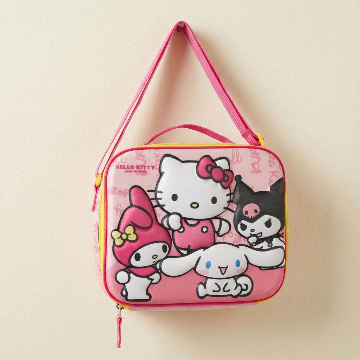 Hello Kitty Kühltasche - Kinder 3D Isoliertasche Frühstückstasche für Schule Freizeit